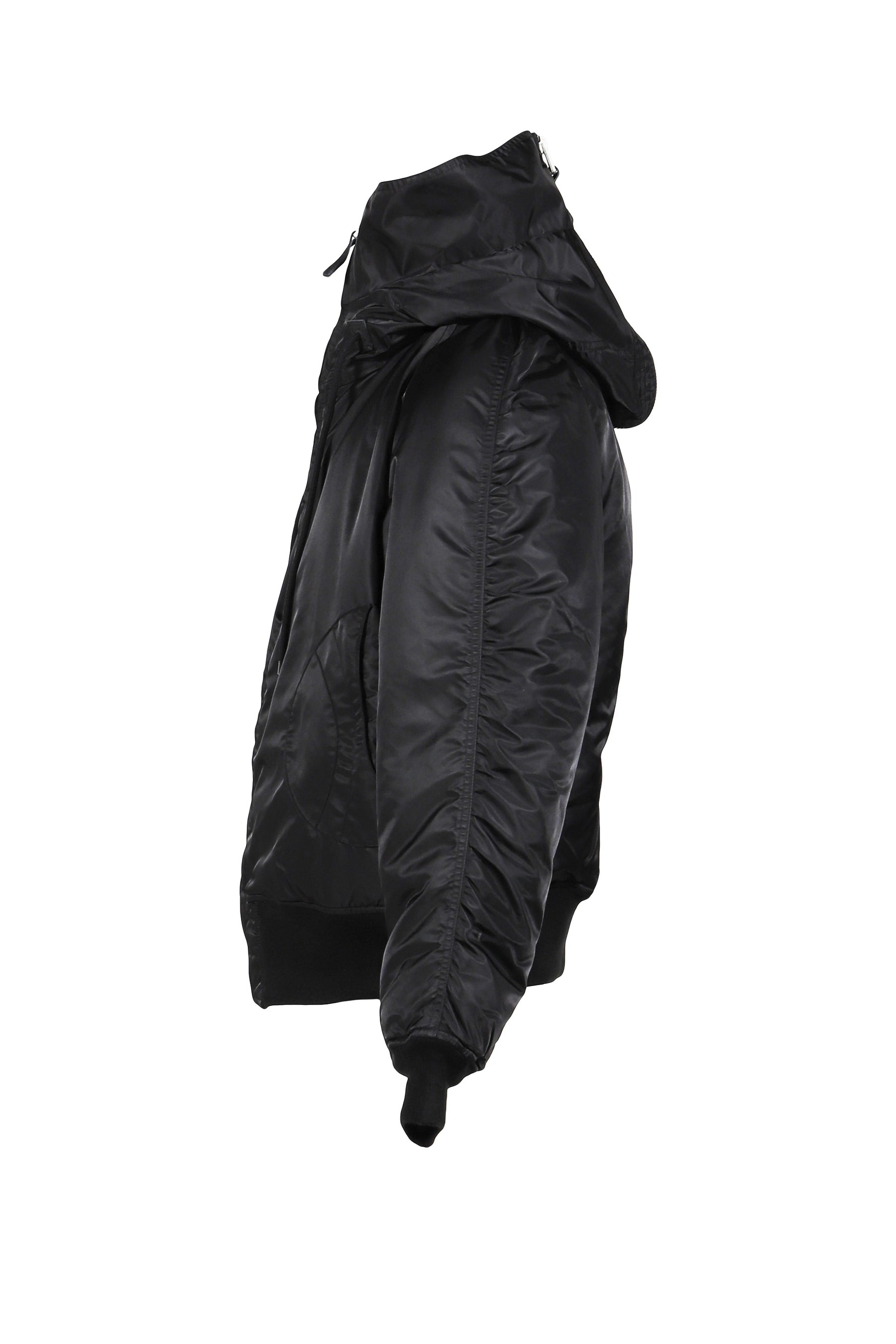 FLIGHT BOMBER JACKET WOVEN / BLK - 3