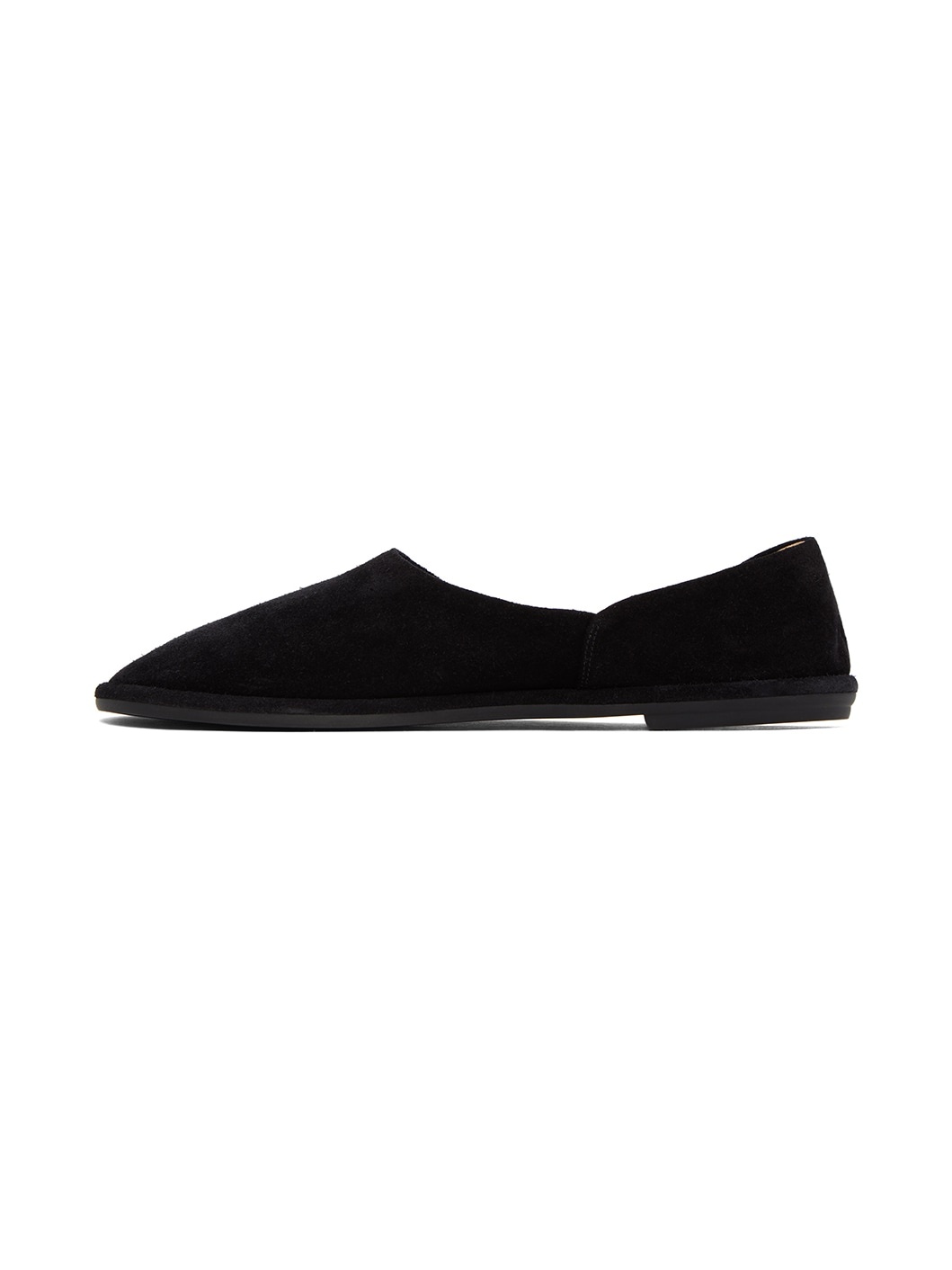 Black Canal Ballerina Flats - 3