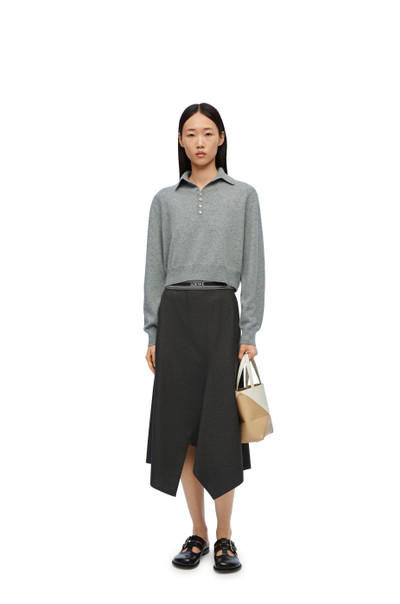 Loewe Polo sweater in cashmere outlook