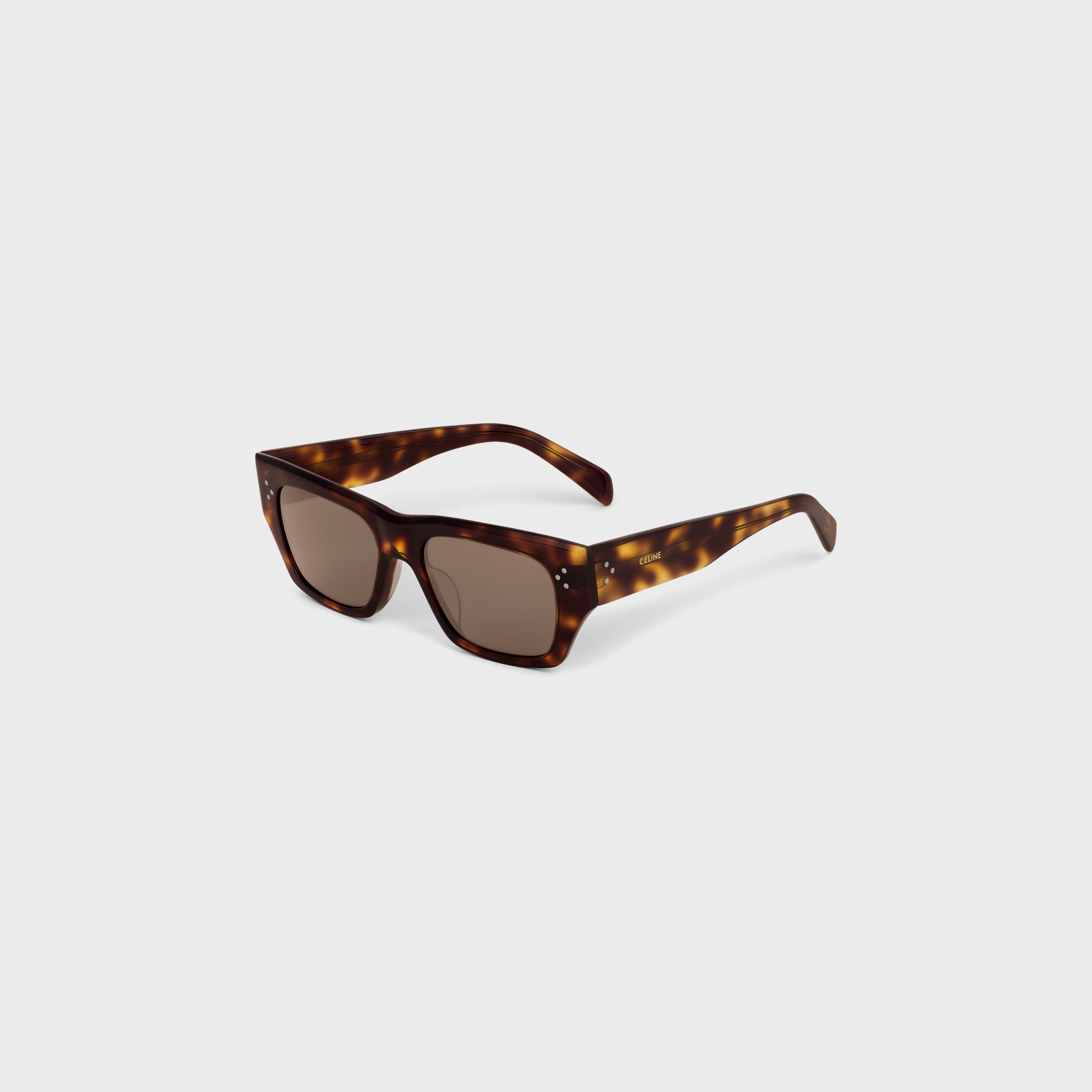 Black Frame 55 Sunglasses in Acetate - 3