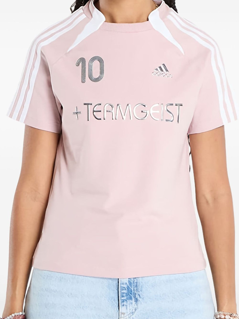 Teamgeist logo-stripe T-shirt 3