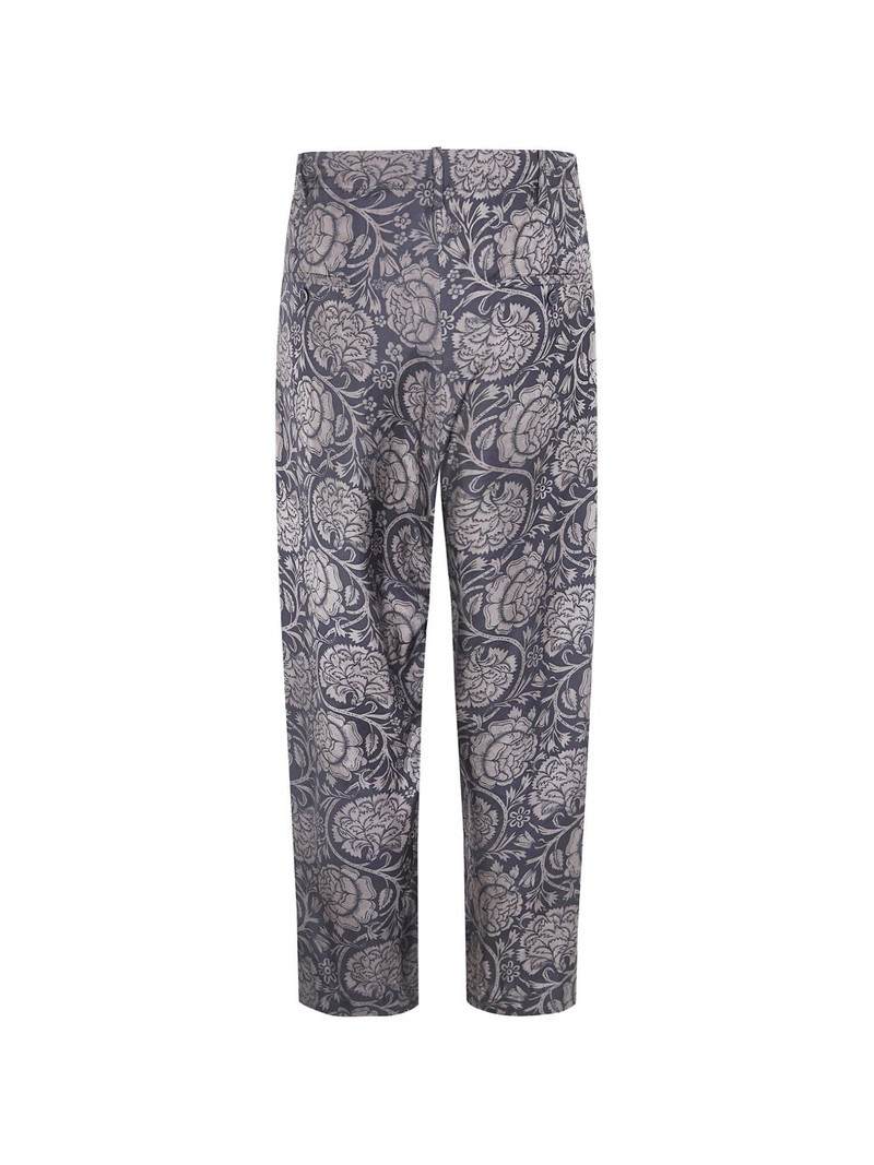 UMA WANG floral-print trousers outlook