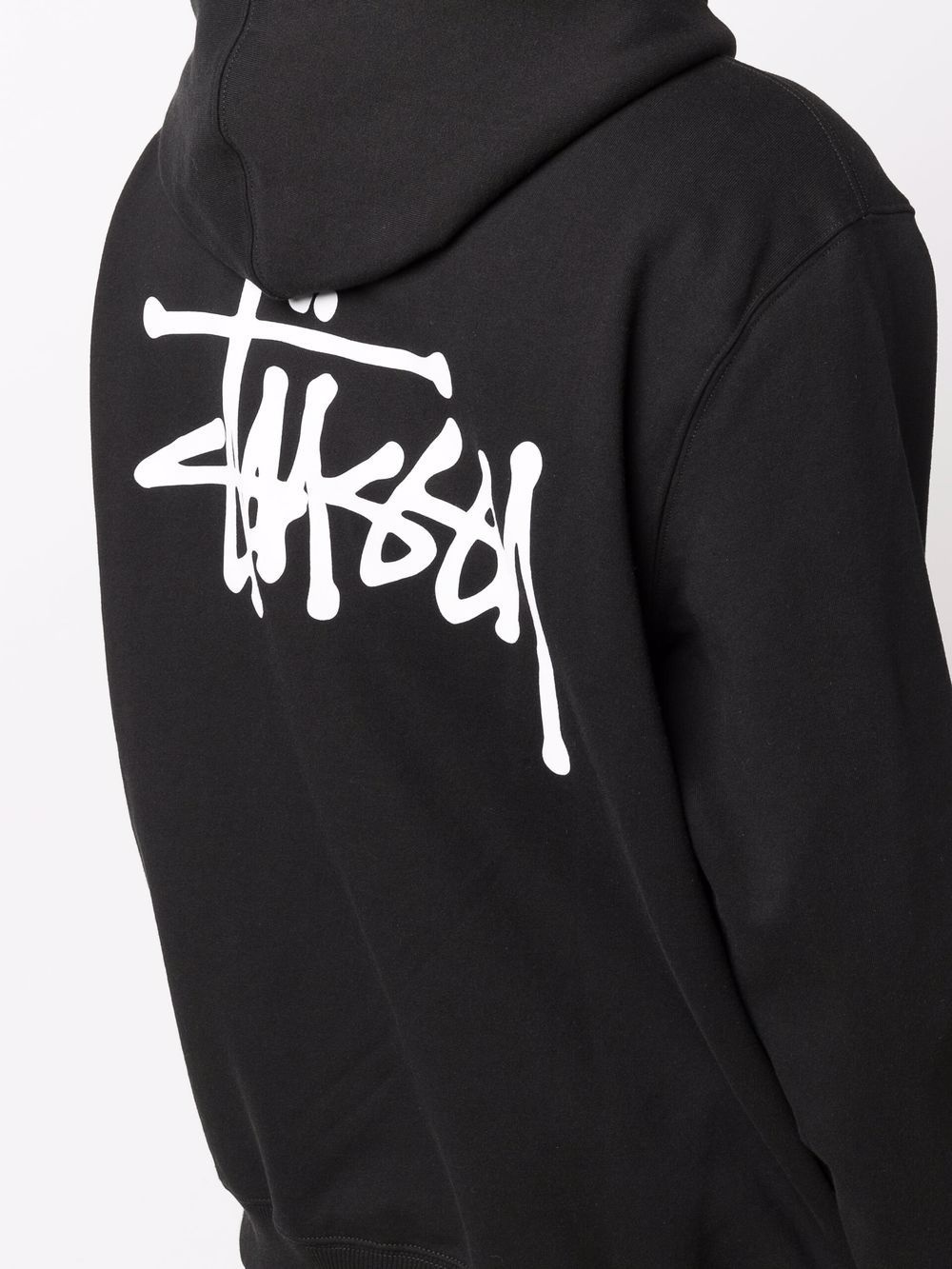 logo-print pullover hoodie - 5