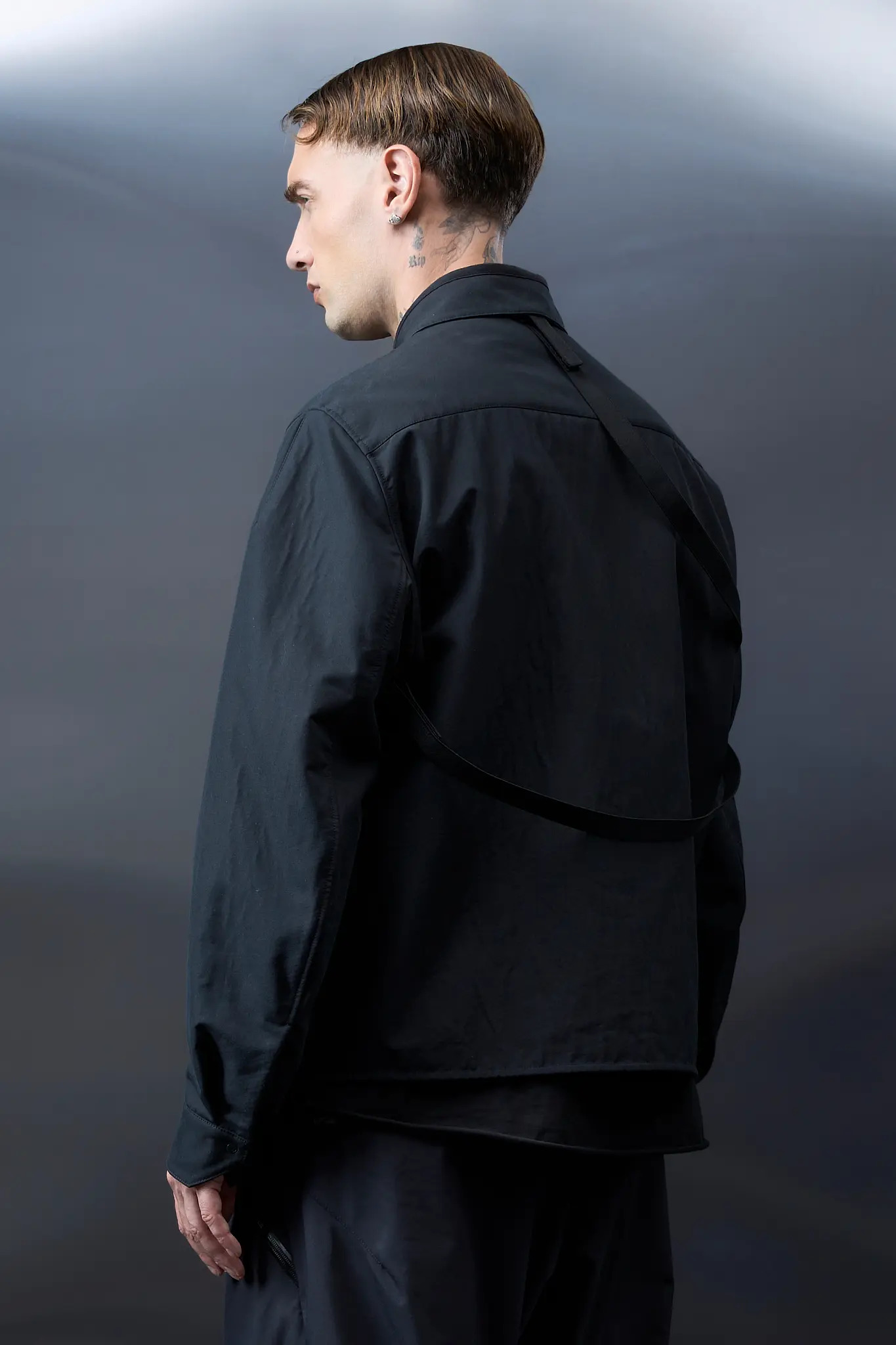 LA10A-SD Stotz® EtaProof™ Double Layer Weave Shirt Jacket Black - 6