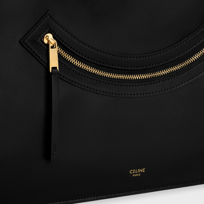 FLAT CABAS LUGGAGE IN GLOSSY CALFSKIN 4