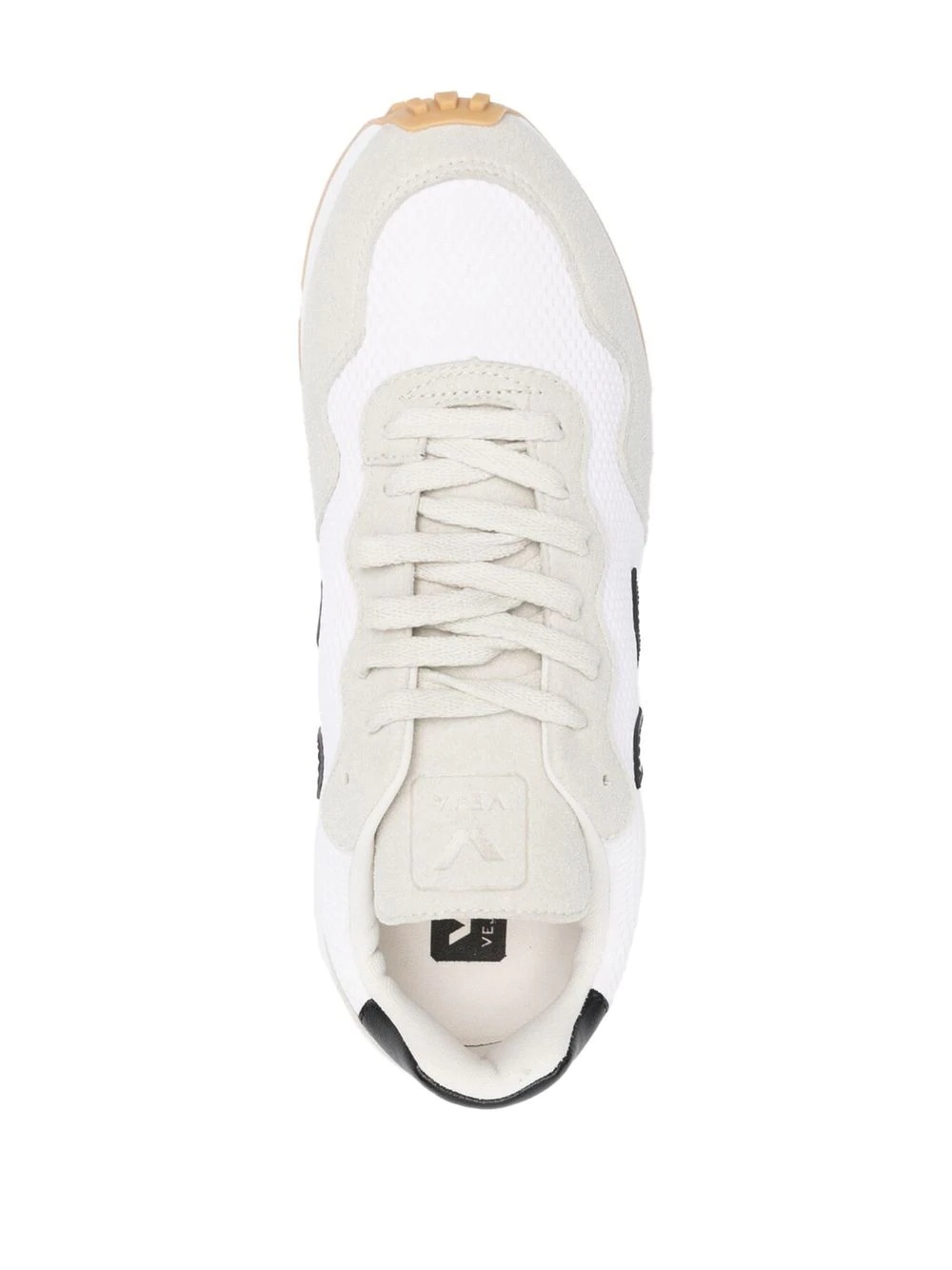 logo-patch low-top sneakers - 4