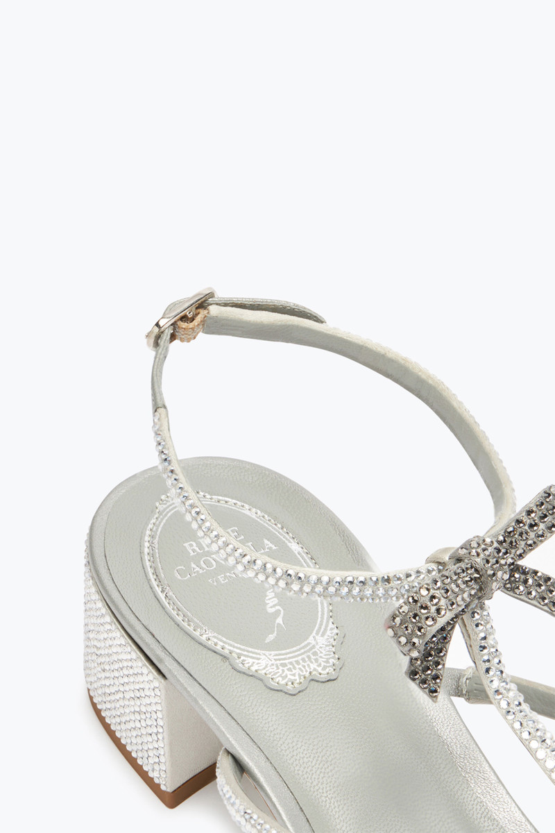 Caterina Silver Sandal 35 5