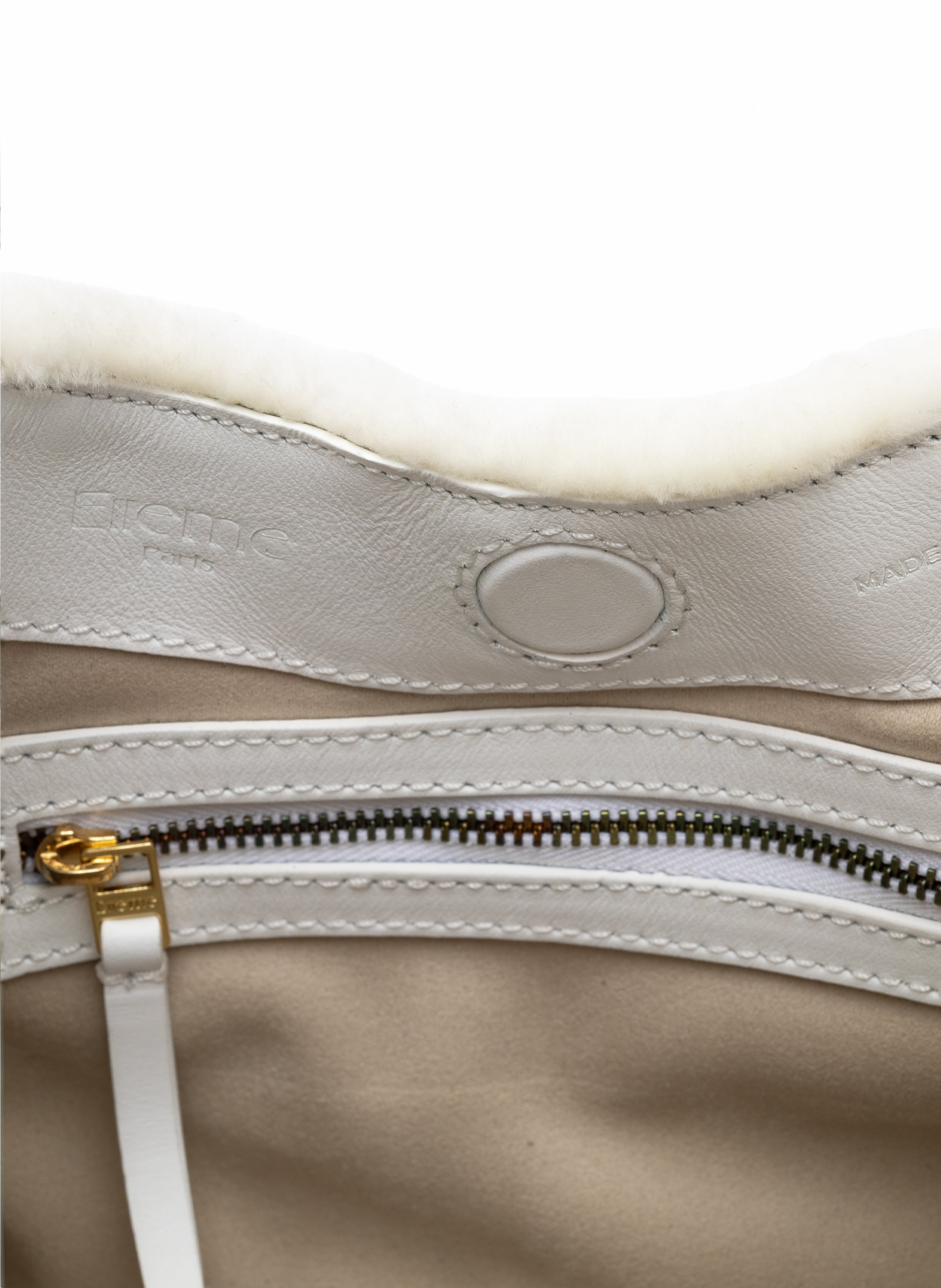 Baozi Shearling Montone White - 5