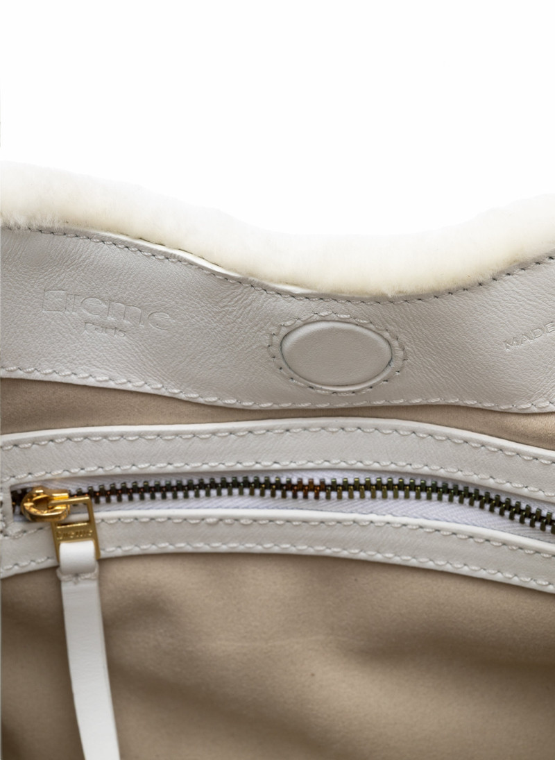 Baozi Shearling Montone White 5