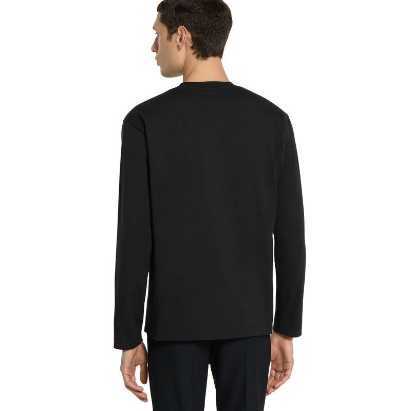 Long-sleeve cotton jersey T-shirt 4