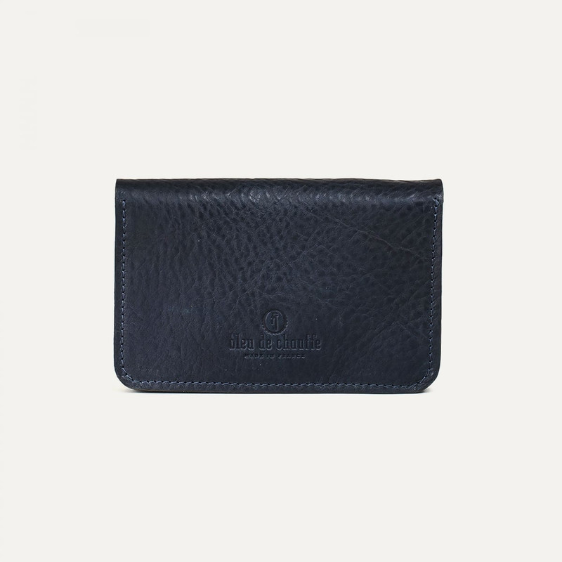 Bleu de Chauffe GRISBI WALLET  -  NAVY BLUE outlook