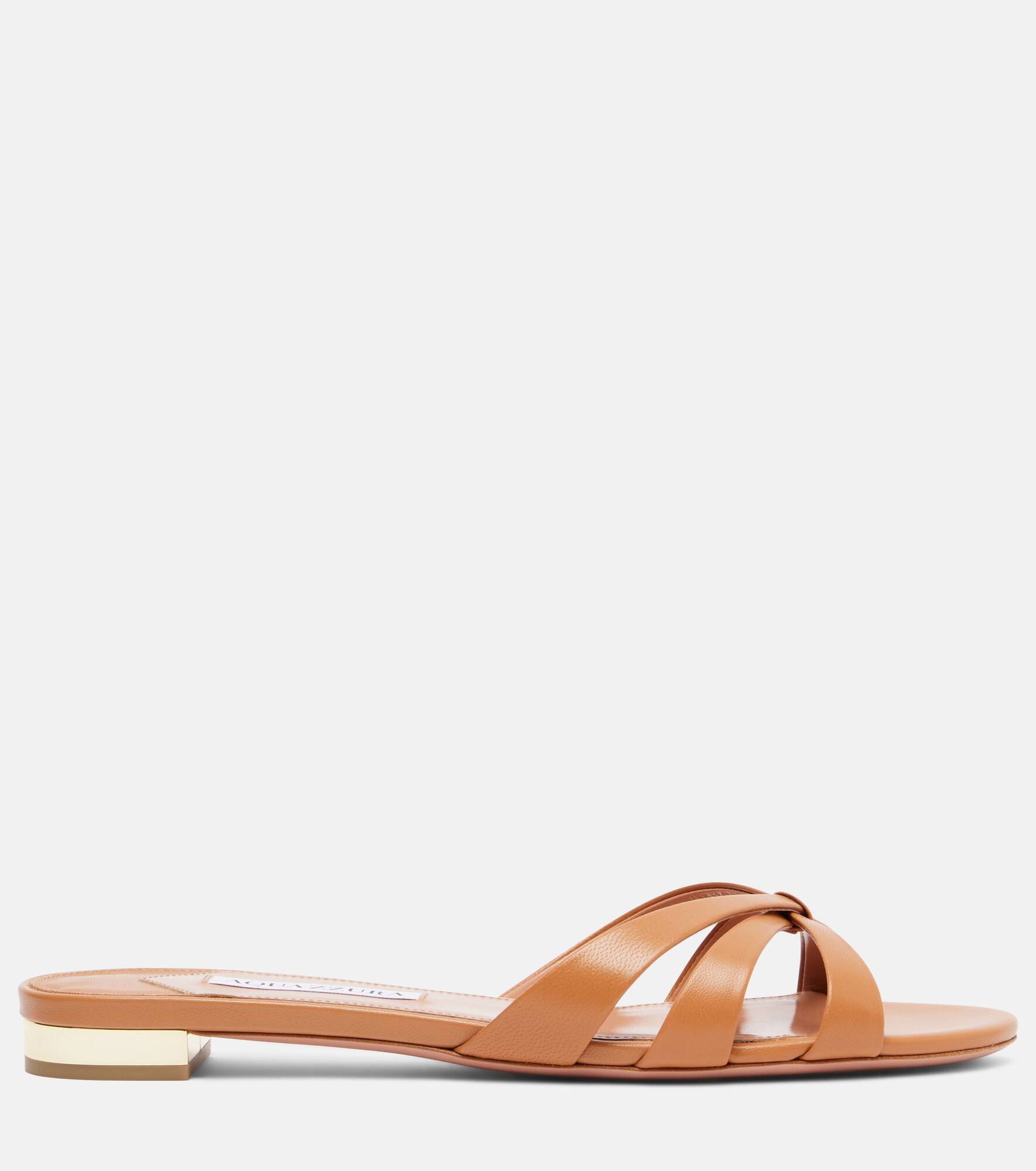 Leather sandals - 4