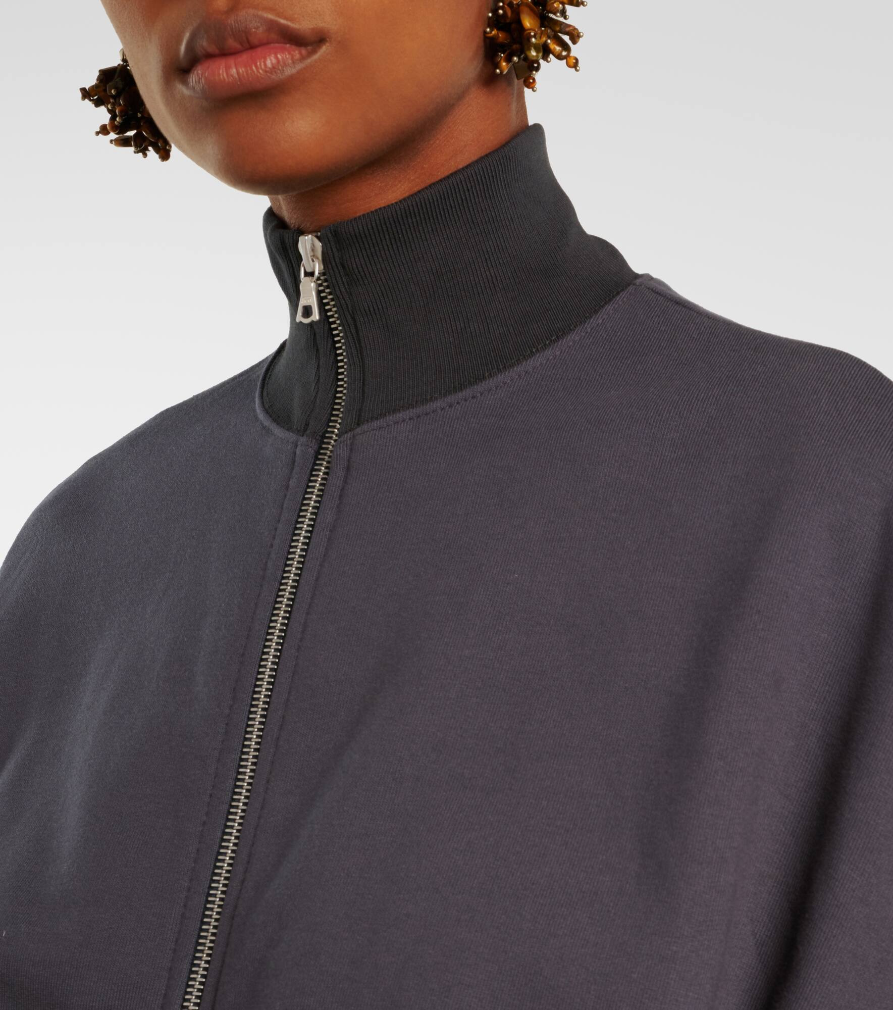 Cotton jersey jacket - 4