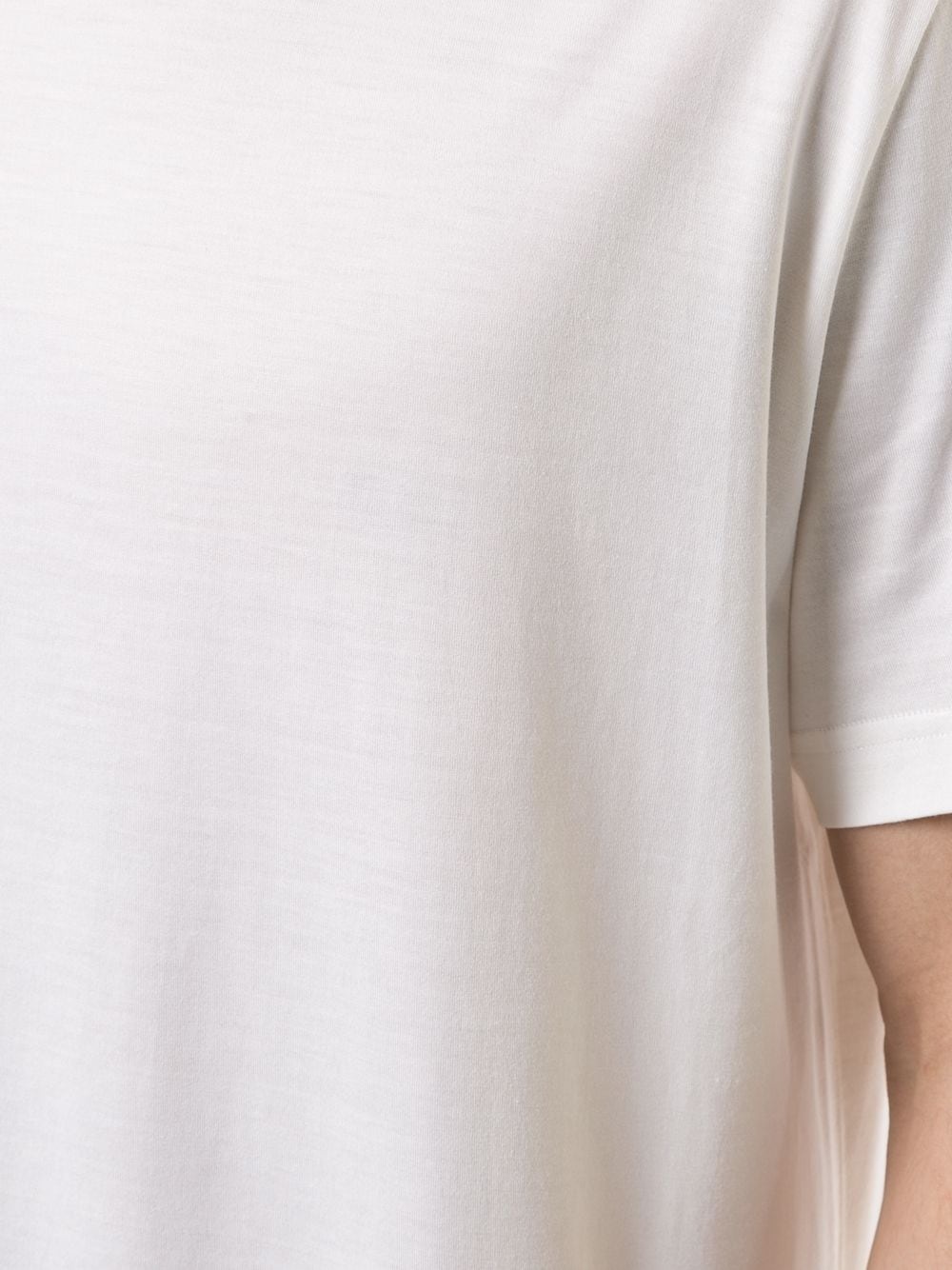 plain crew-neck T-shirt - 5