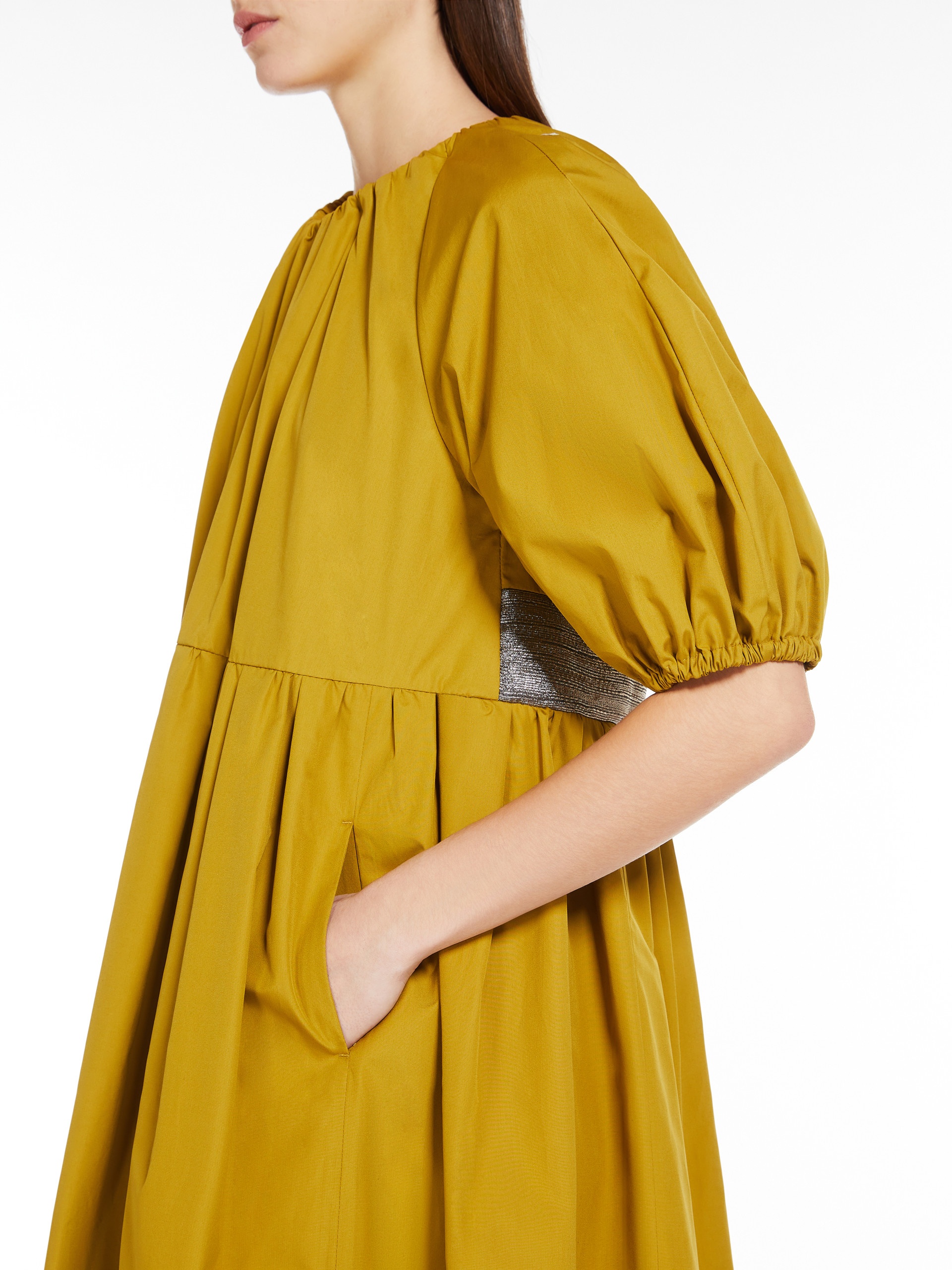 TAGO Short cotton poplin dress - 5