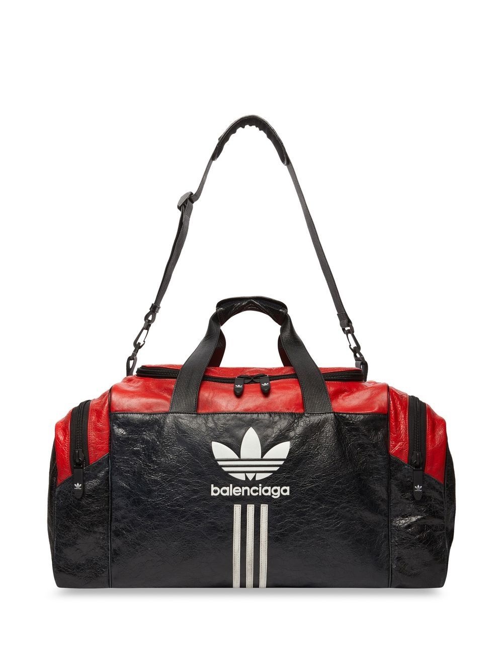 x Adidas trefoil-logo gym bag - 7