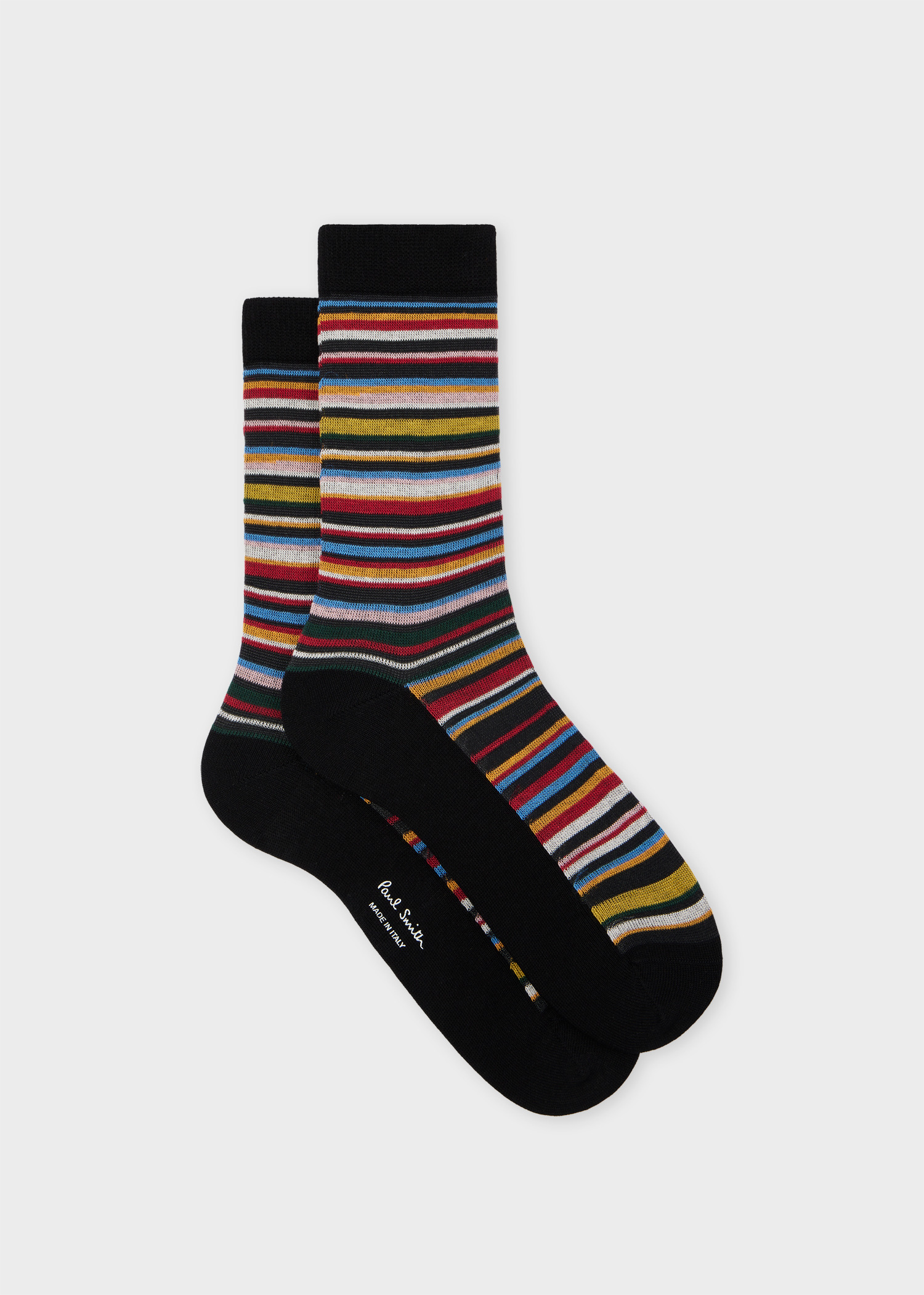Women's Sheer 'Signature Stripe' Socks - 1