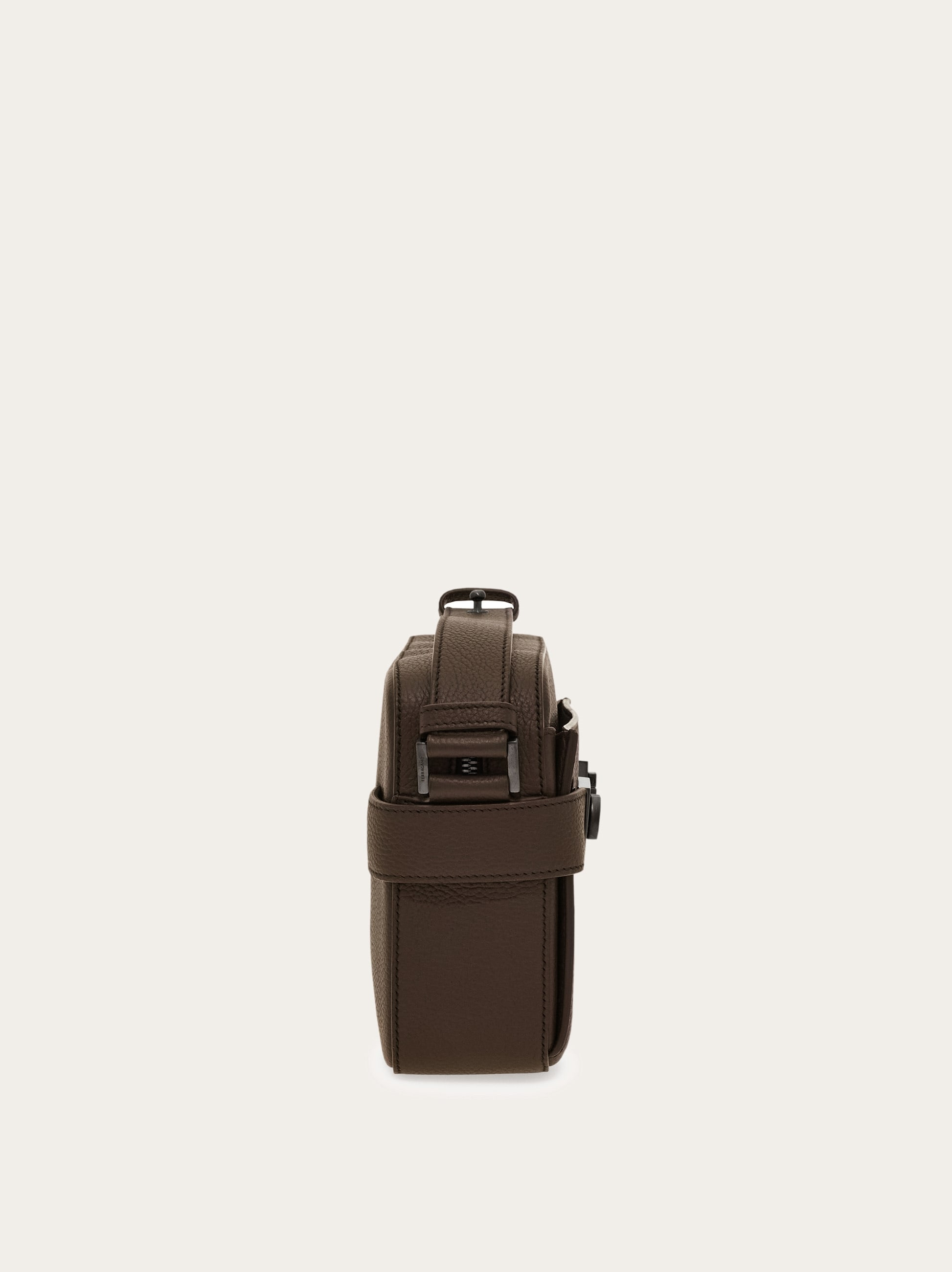 East-West crossbody bag with Gancini buckles - 3