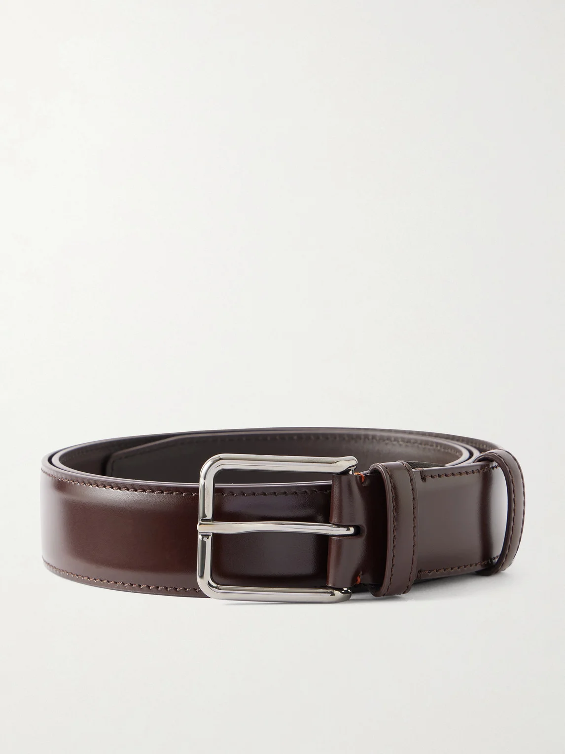 3.2cm Monterey Leather Belt - 1
