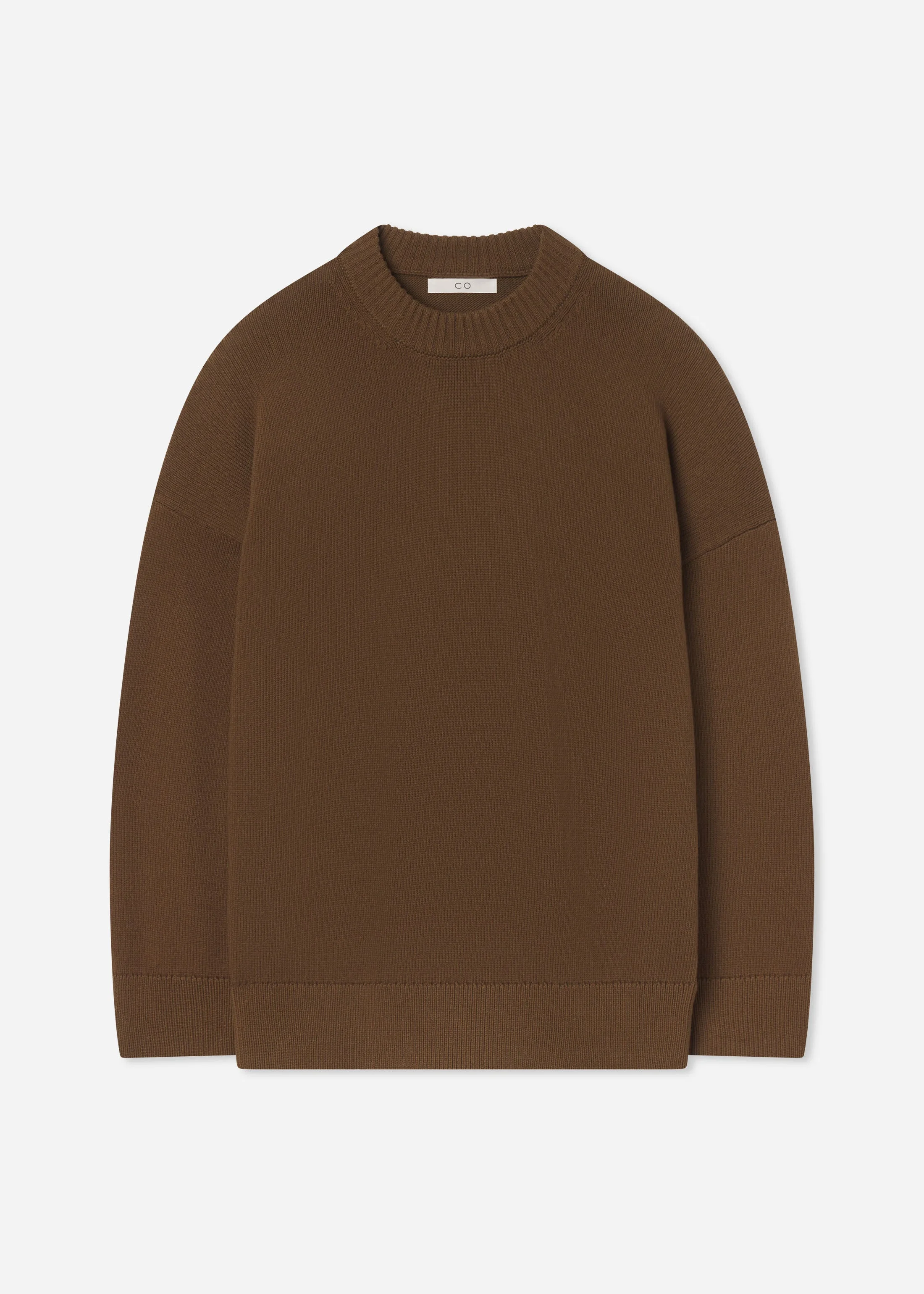 Boyfriend Crew Sweater in Cotton - 1