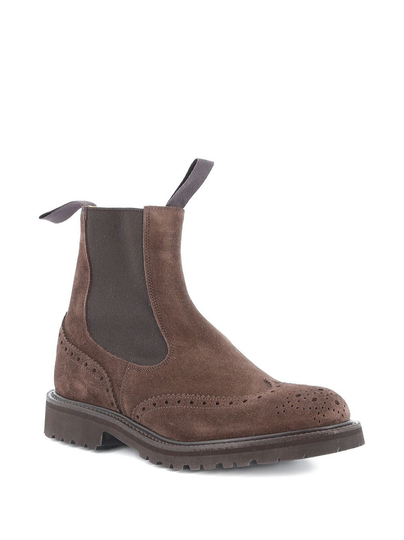 Tricker's Henry brogue-detail chelsea boots outlook