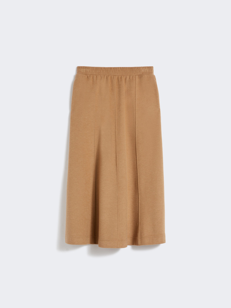 CIRCEO Drap-effect jersey skirt 1