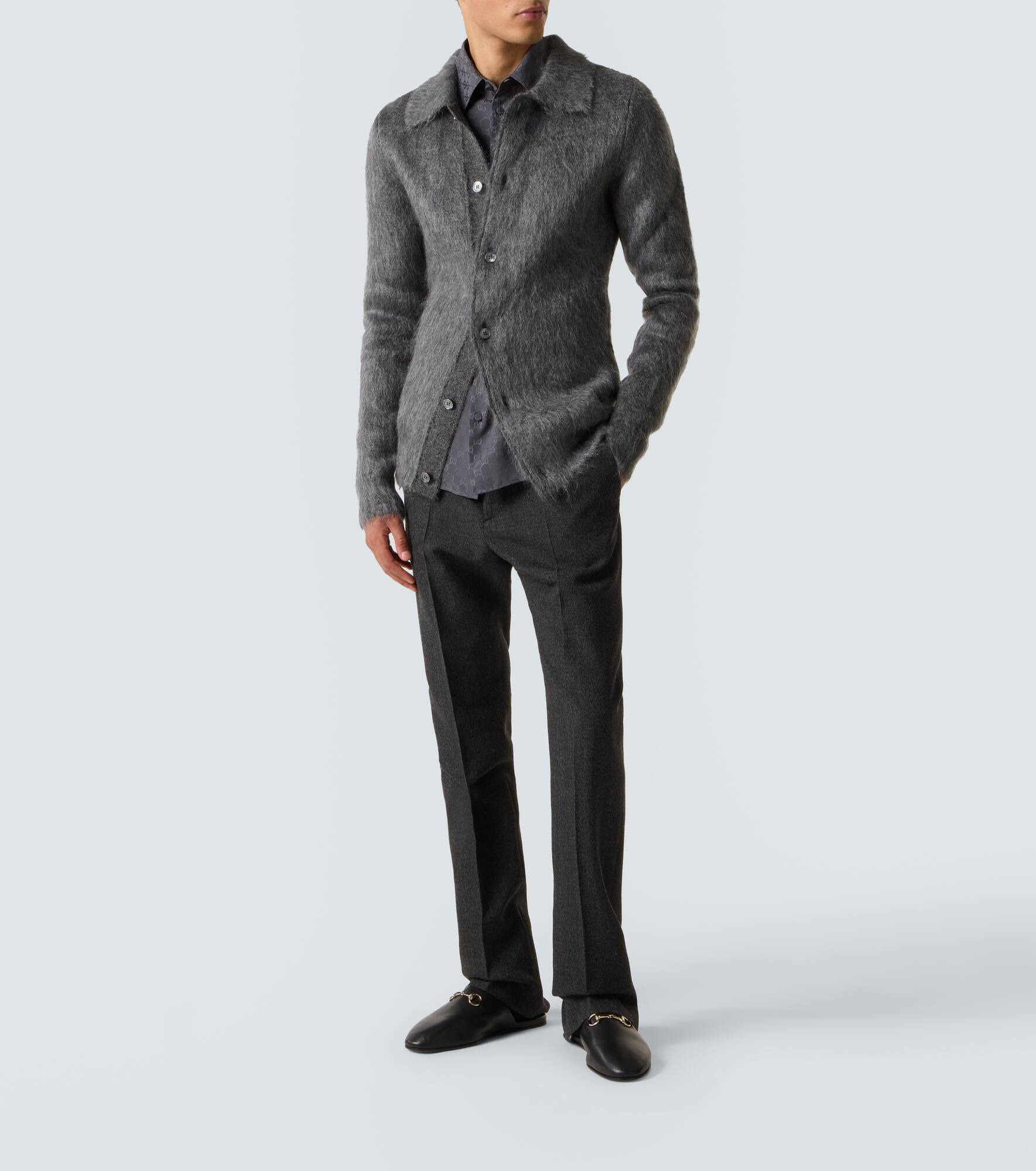 GG silk shirt - 2