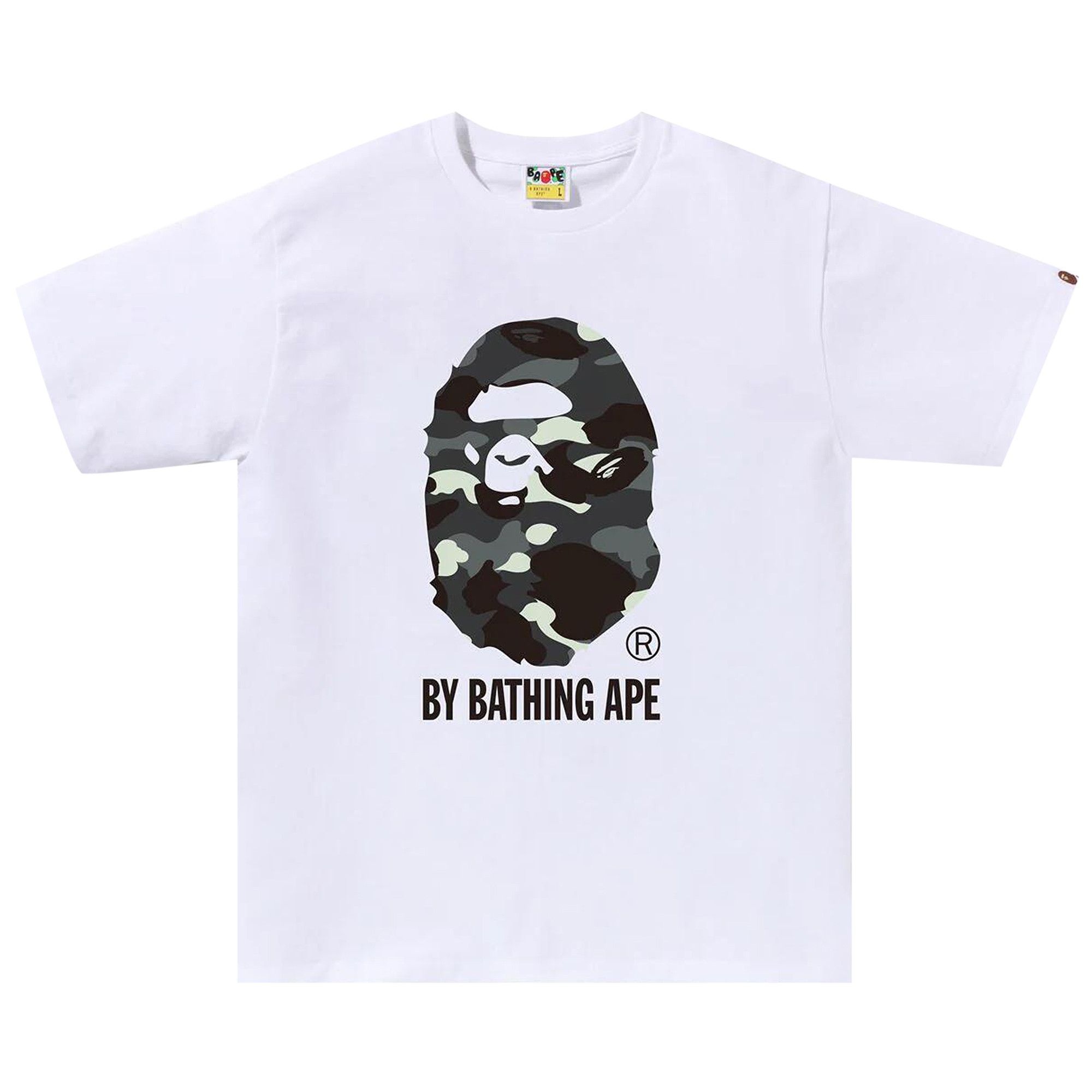 BAPE City Camo By Bathing Ape Tee 'White/Black' - 1