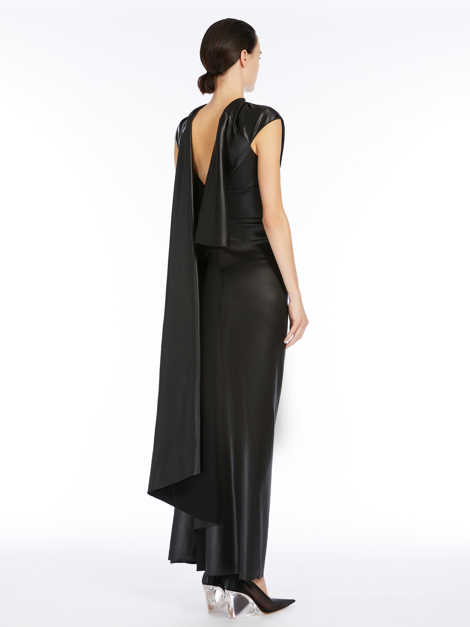 ABADAN1234 Slim-fit draped dress - RUNWAY - 4