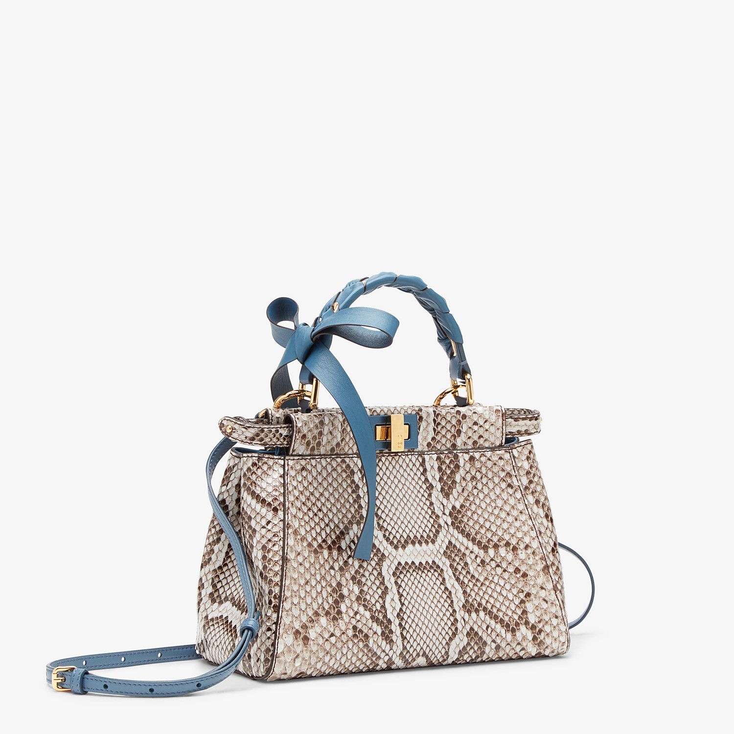 Gray python bag - 3