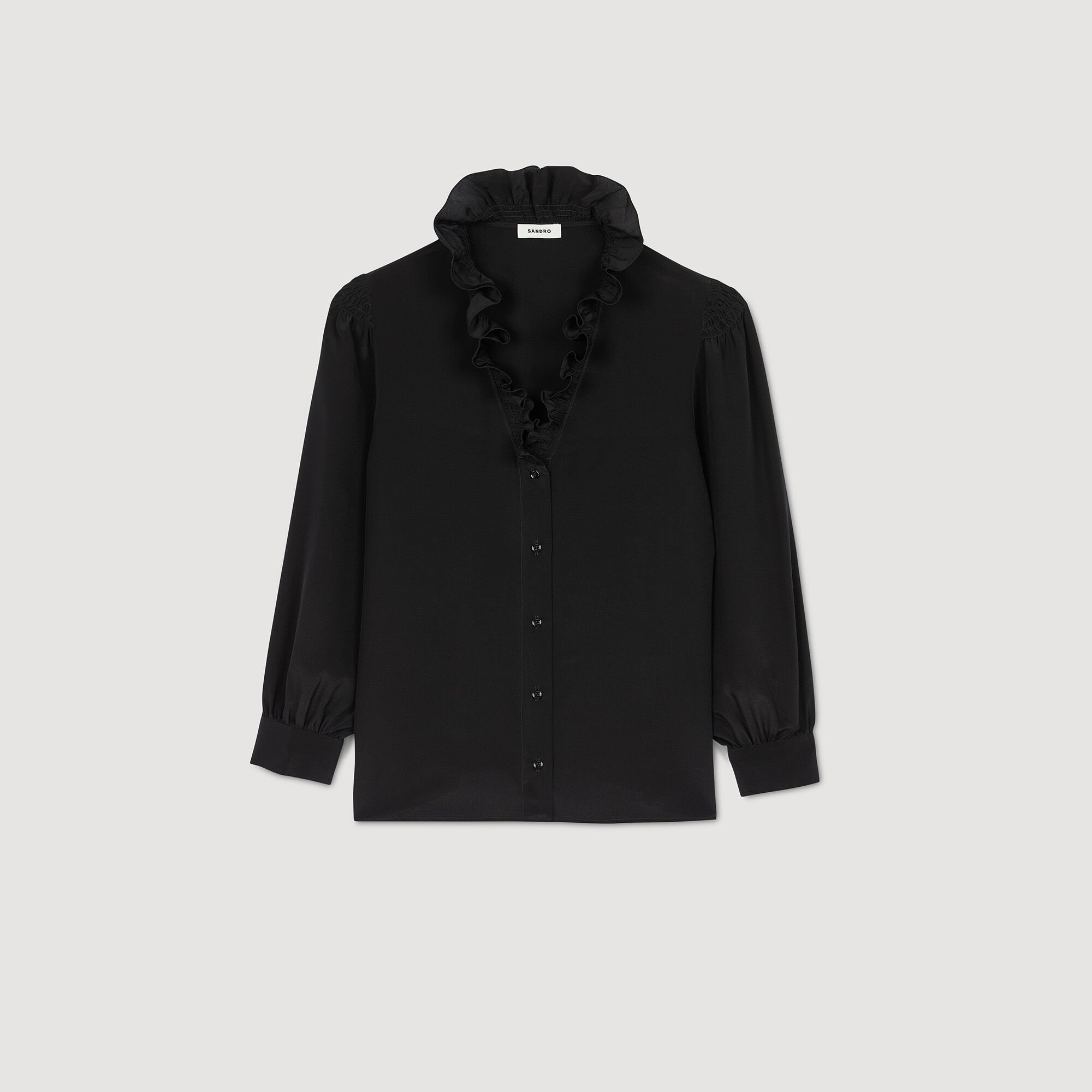 FLOATY SILK SHIRT - 6