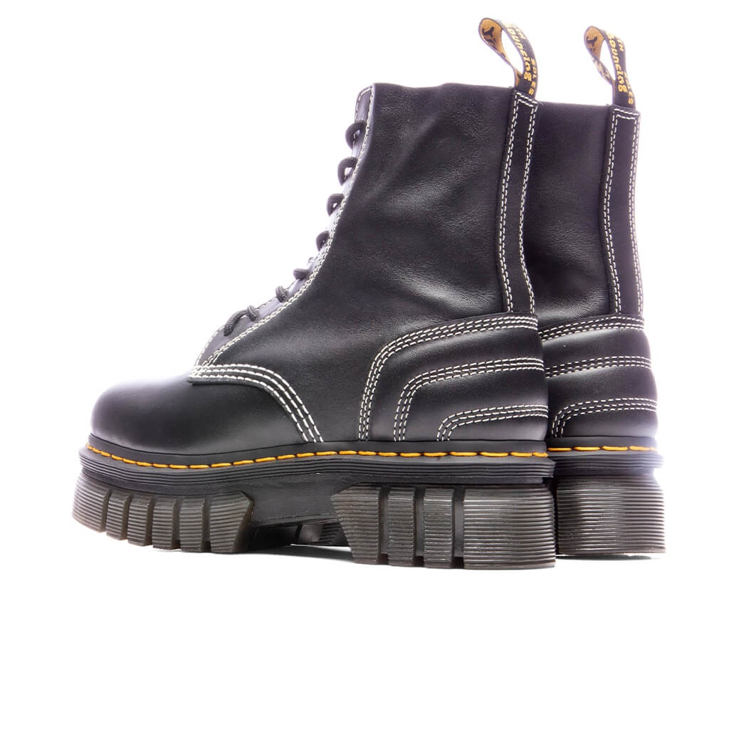 AIR WAIR WOMEN'S AUDRICK 8I QUILTED BOOT - BLACK NAPPA LUX - 3
