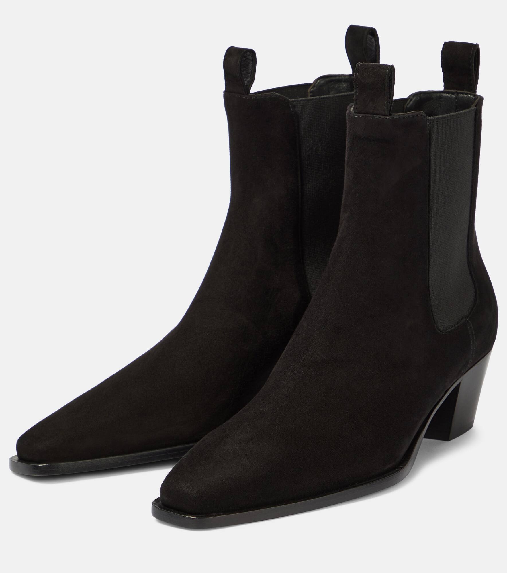 The City suede ankle boots - 5