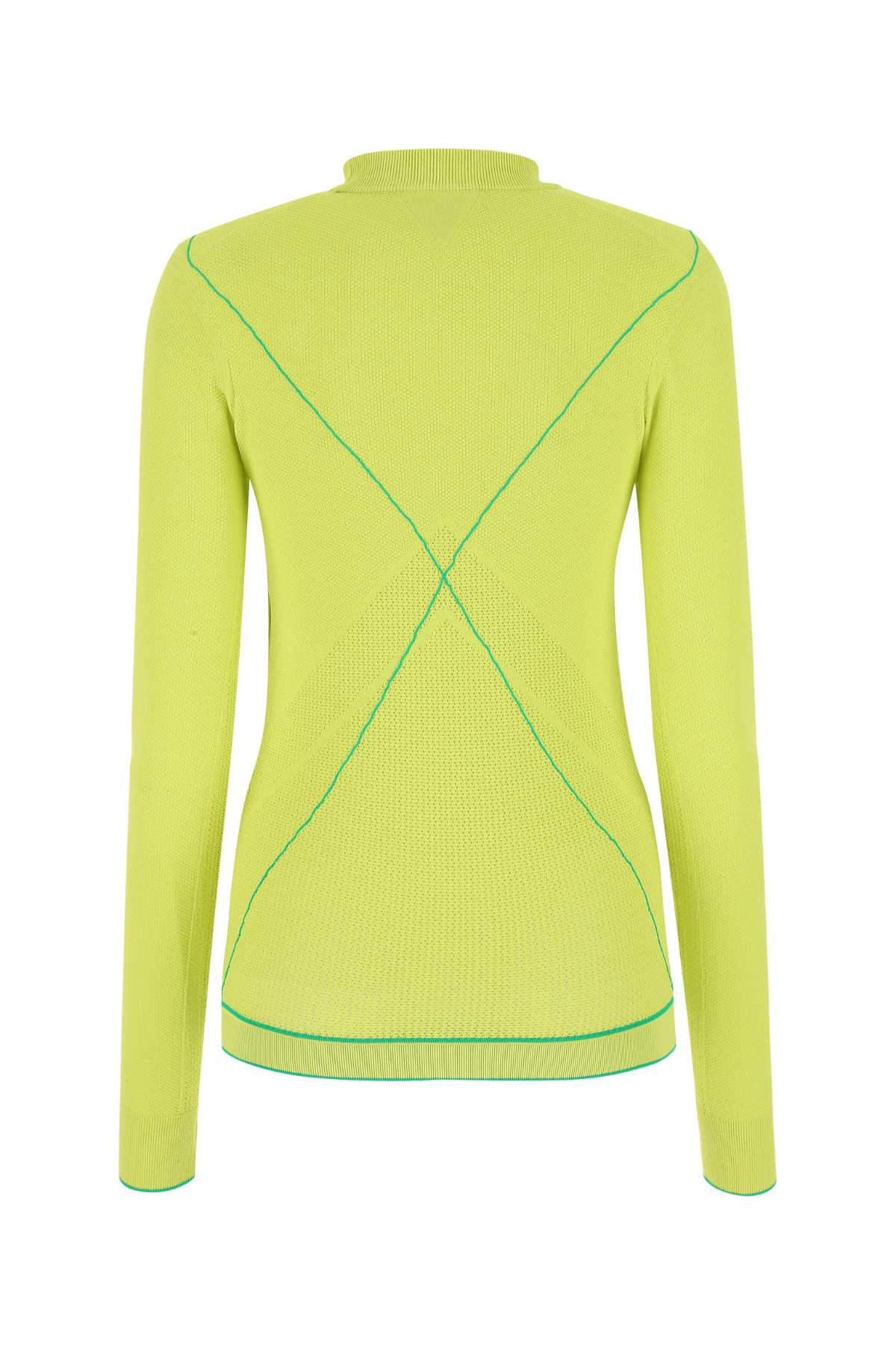 Bottega Veneta Women Acid Green Viscose Blend Sweater - 2