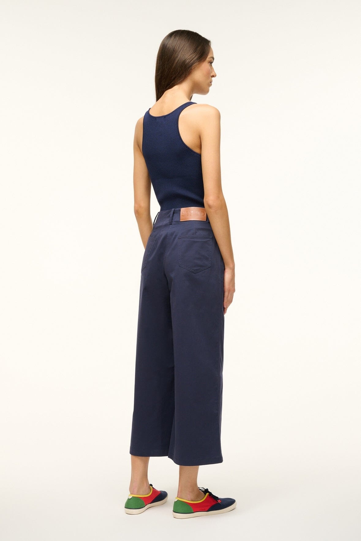 STAUD LUCA PANT NAVY - 4