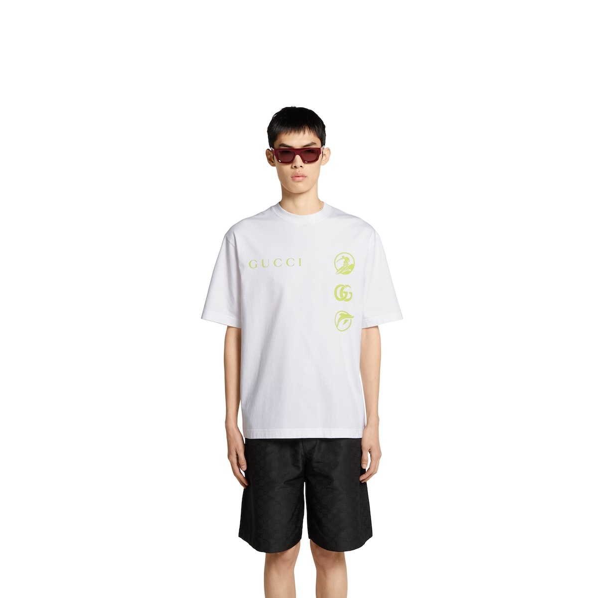Printed cotton jersey T-shirt - 3