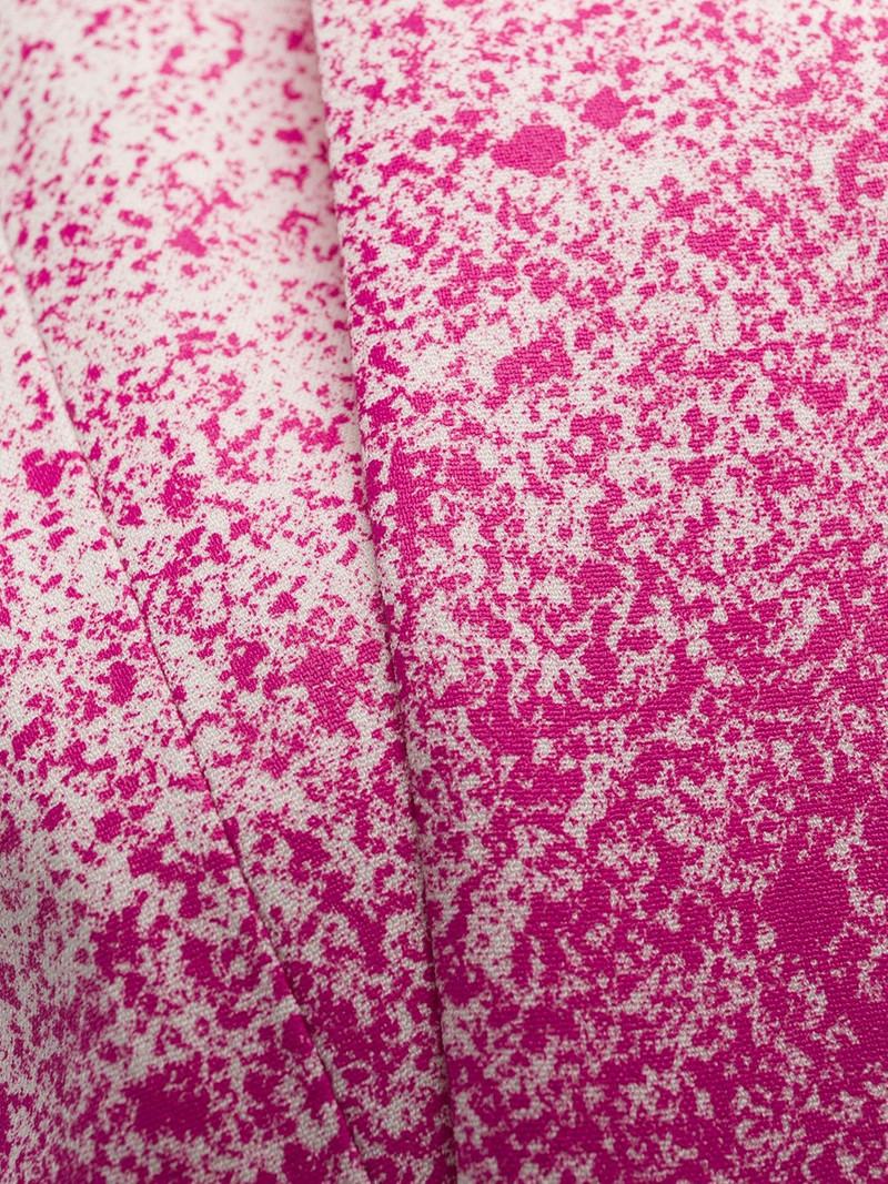 splatter-effect palazzo pants 6