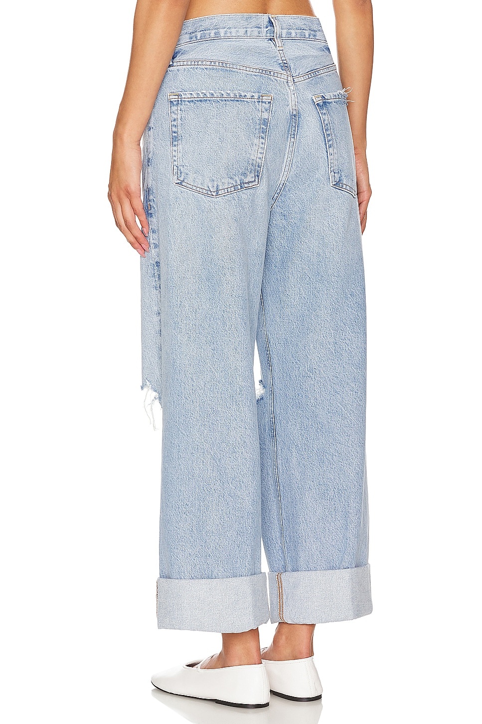 Ayla Baggy Cuffed Crop - 4