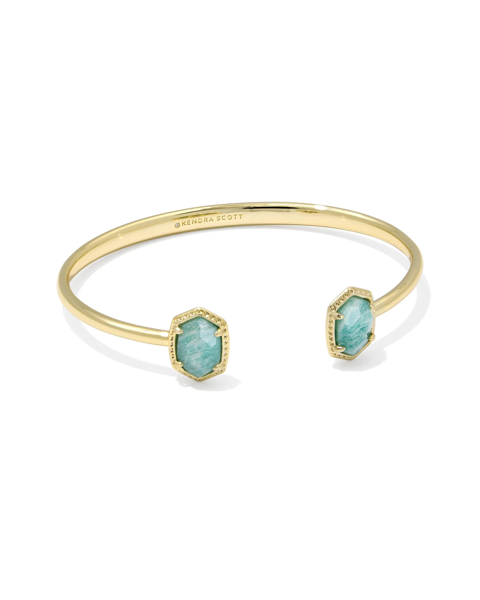 Daphne Gold Frame Cuff Bracelet - 1