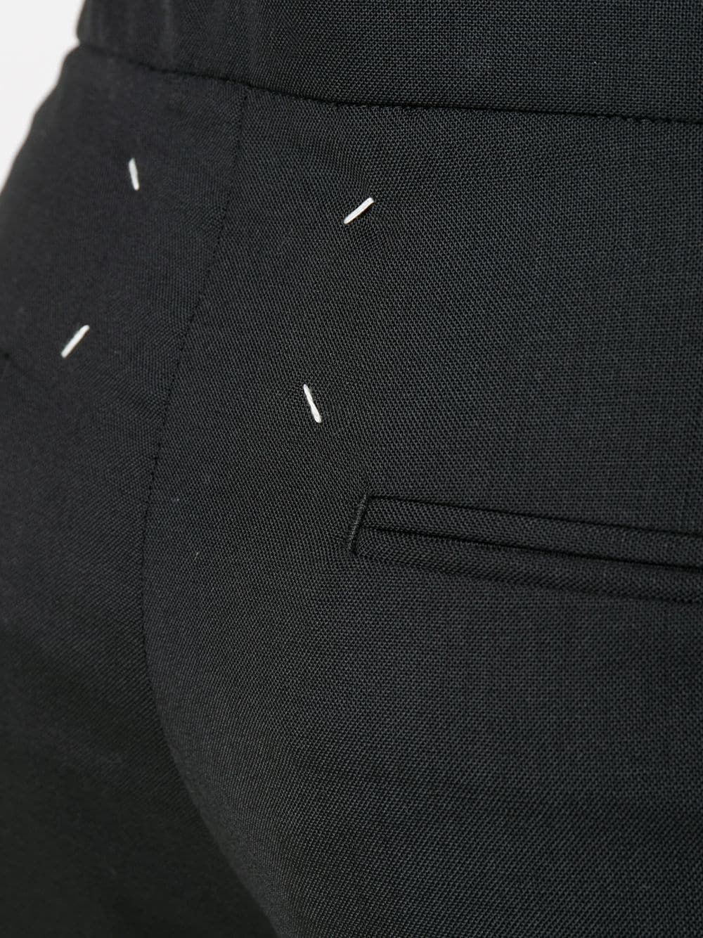 four stitch detail tailored trousers - 5
