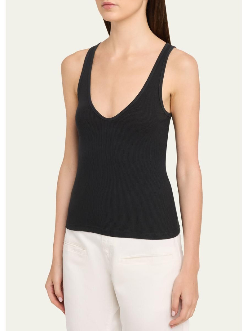 Claire Ribbed Tank Top 4