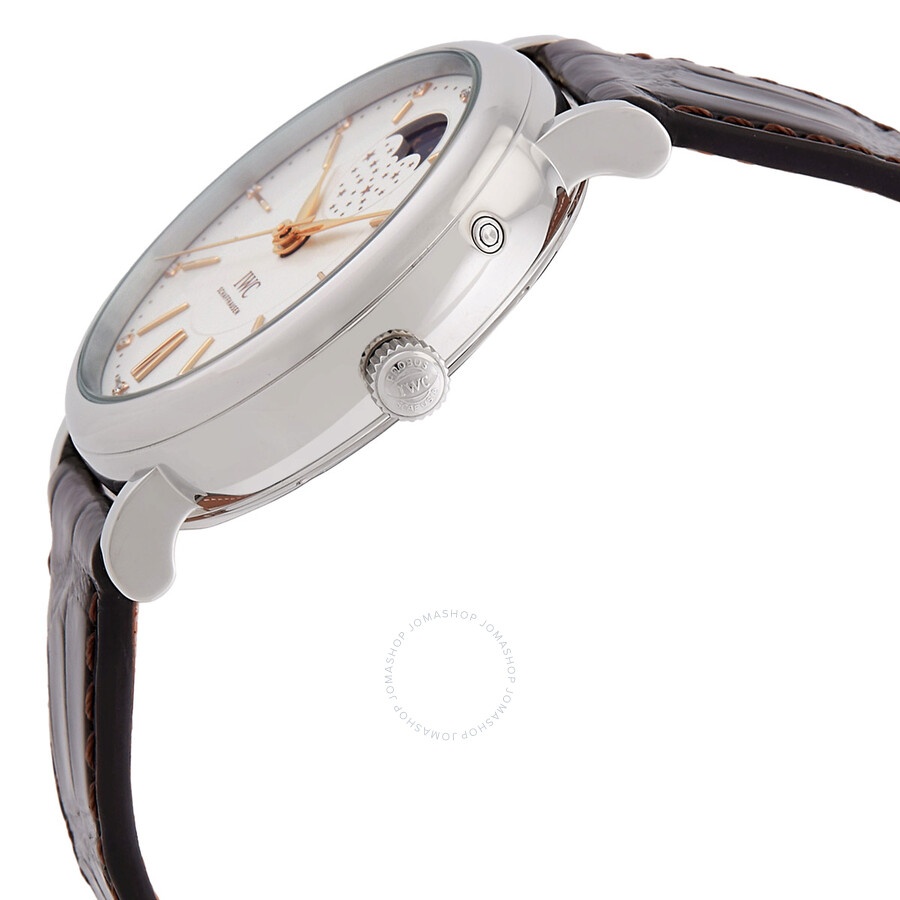 IWC Portofino Automatic Diamond Silver Dial Ladies Watch IW459011 - 2