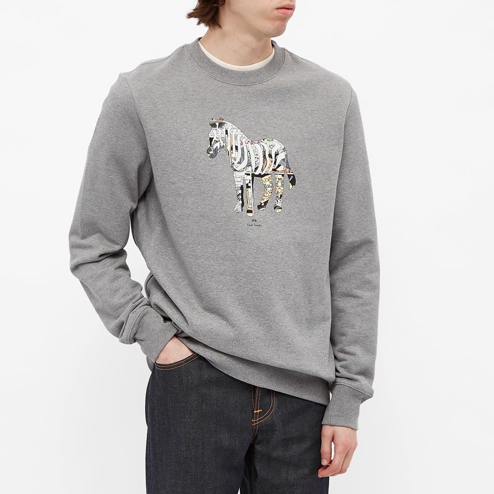 Paul Smith Zebra Print Crew Sweat - 3