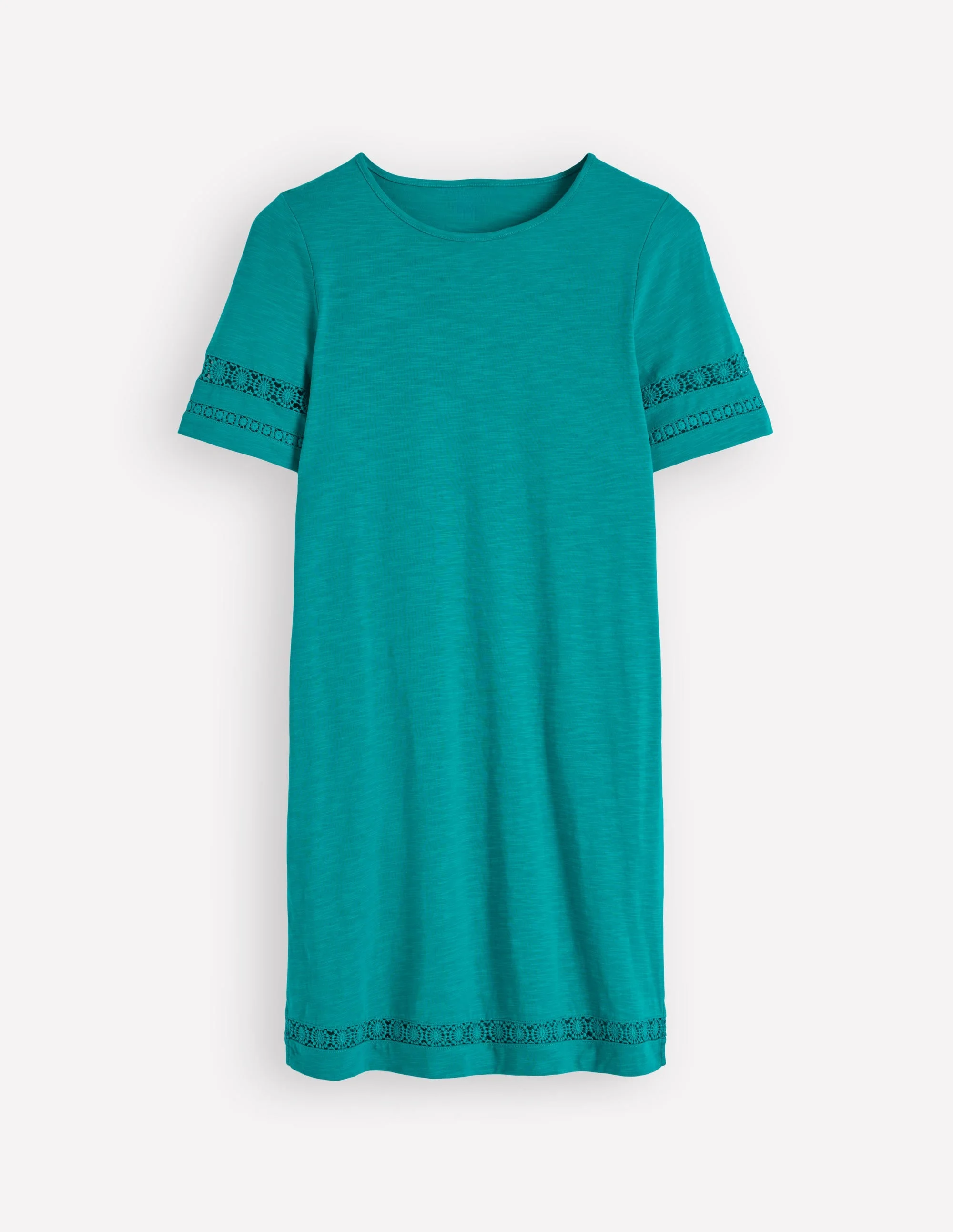 Hattie Jersey T-shirt Dress-Glaze Blue - 1