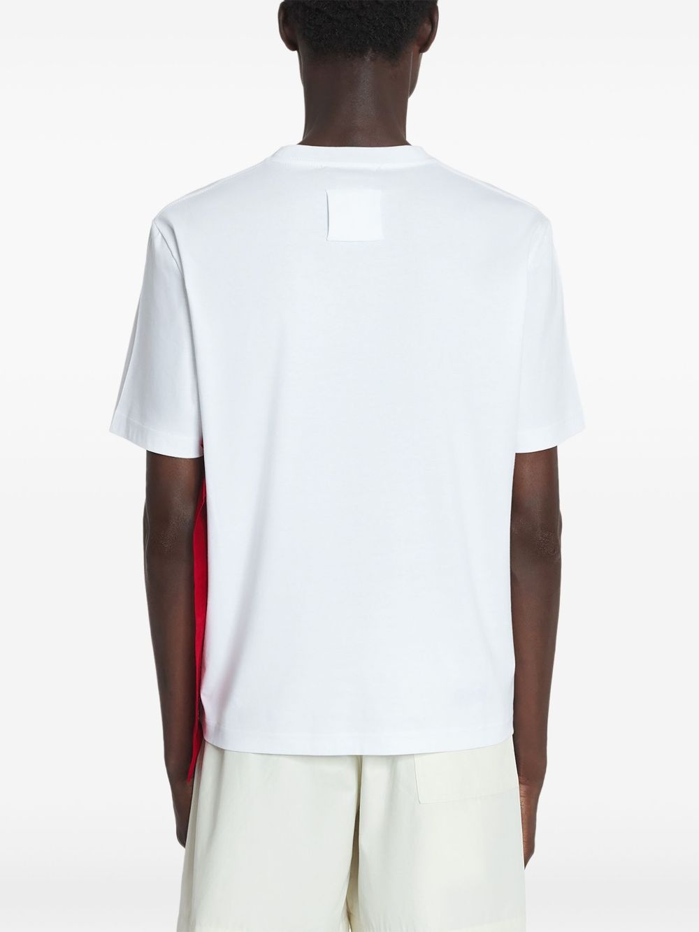 bandana-panel T-shirt - 4