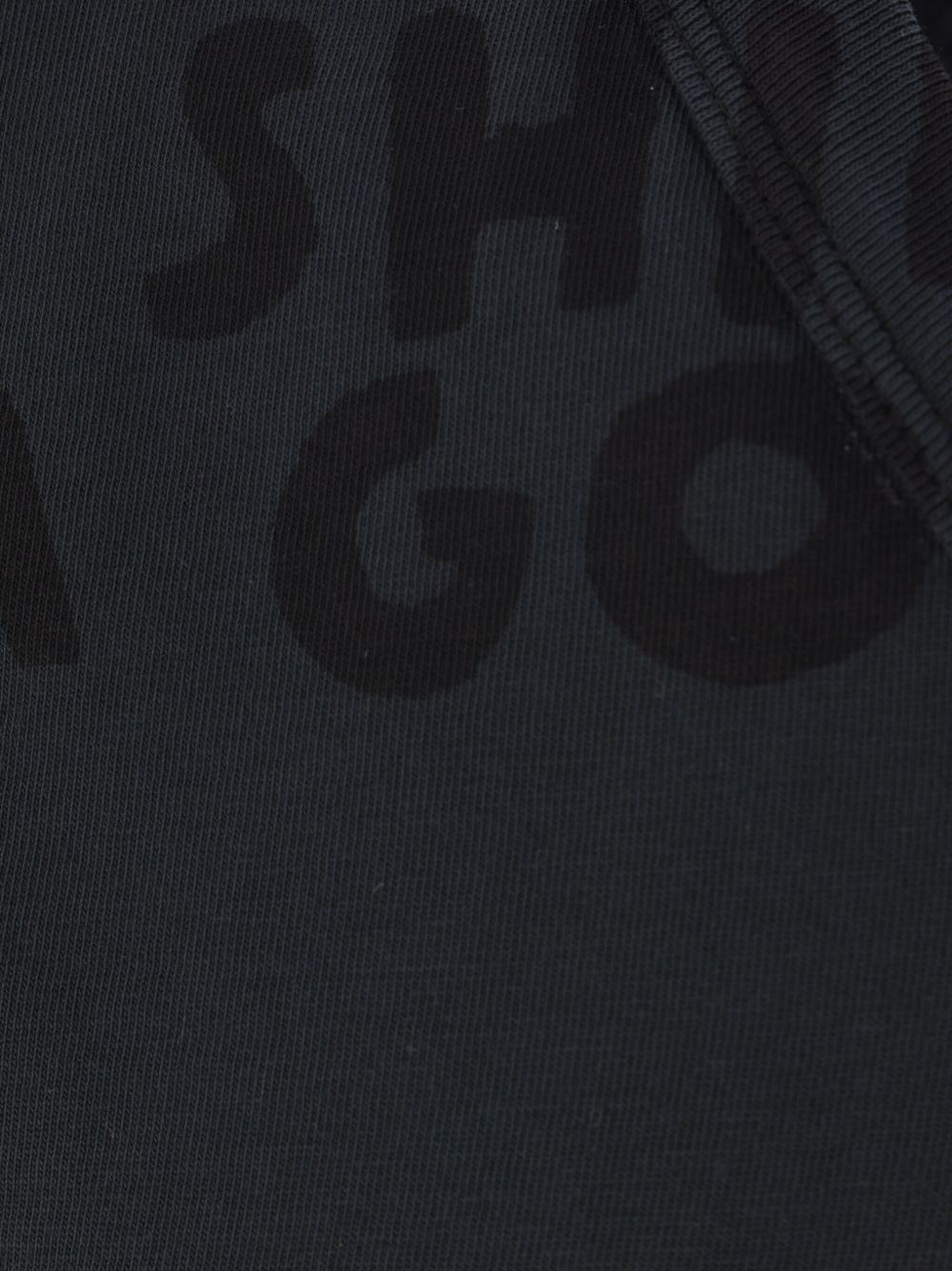text-print T-shirt - 4