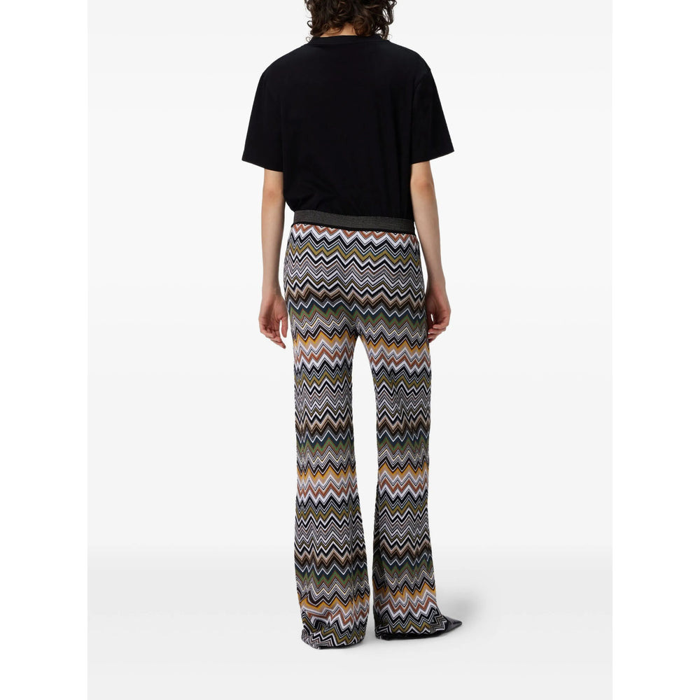 Missoni White Trousers - Flared Trousers Women - 2