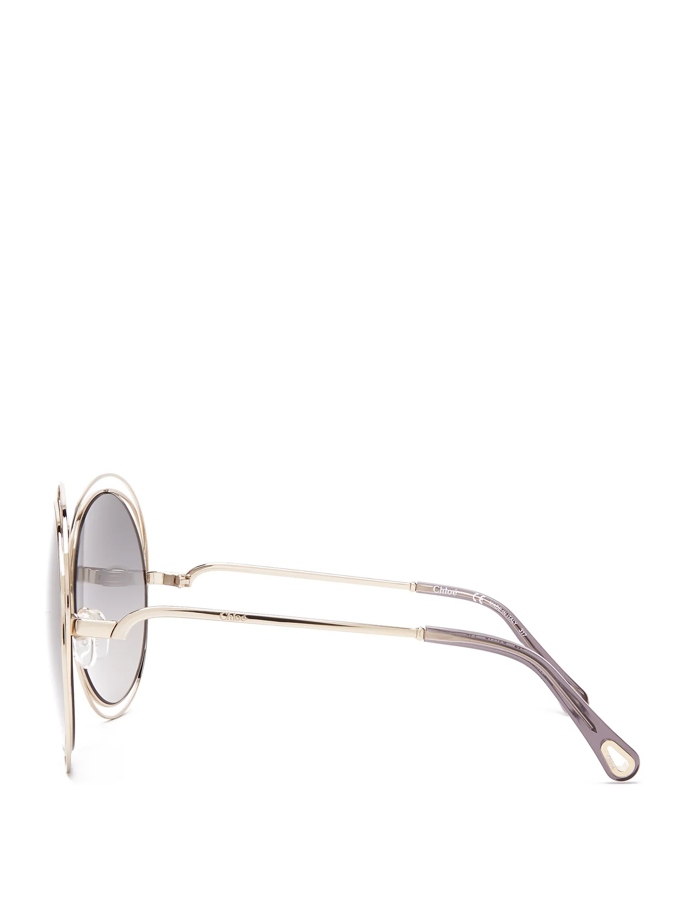 Carlina round metal sunglasses - 3