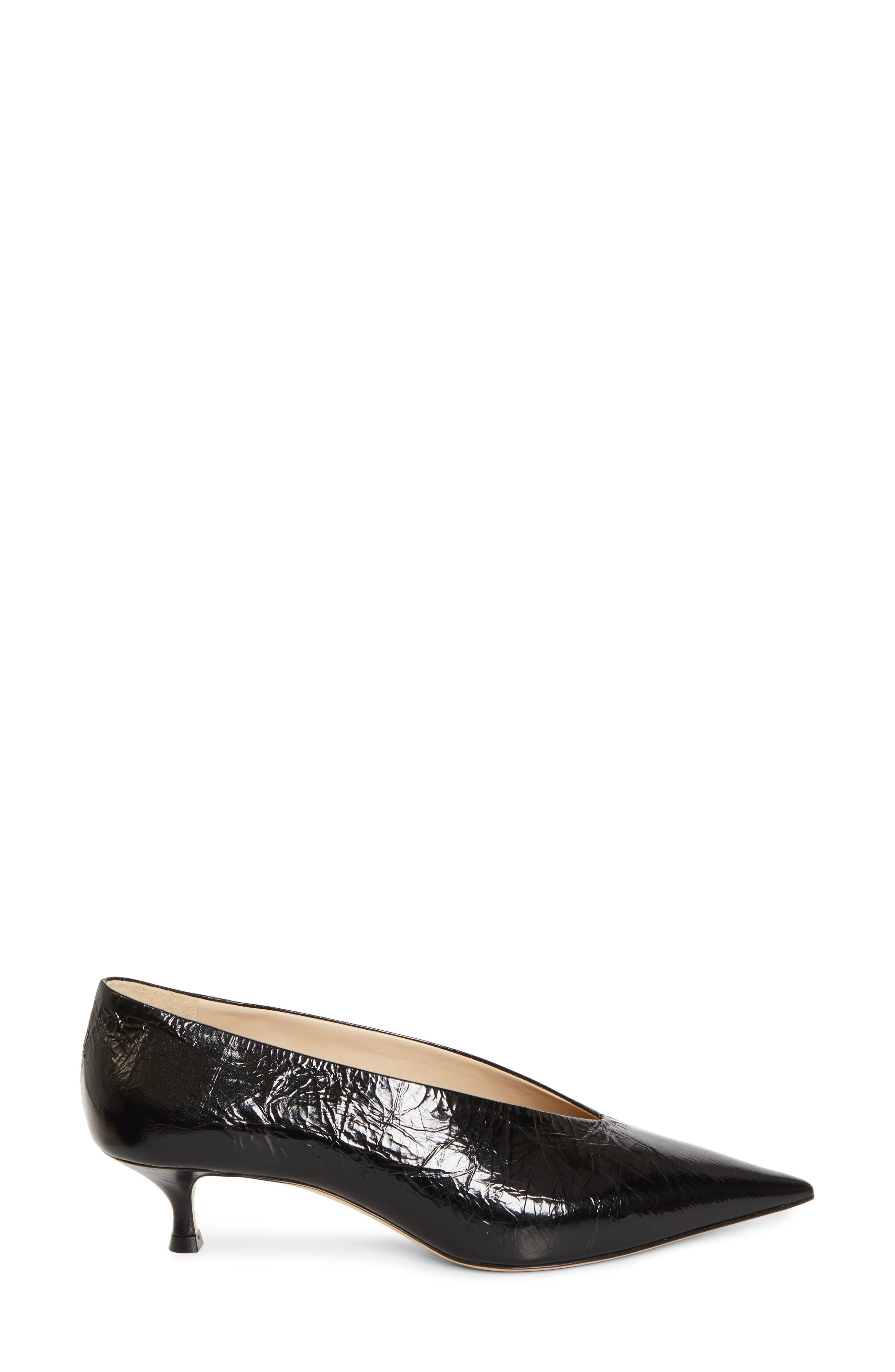 Le Monde Beryl Babouche Kitten Heel Pump in Black at Nordstrom - 3