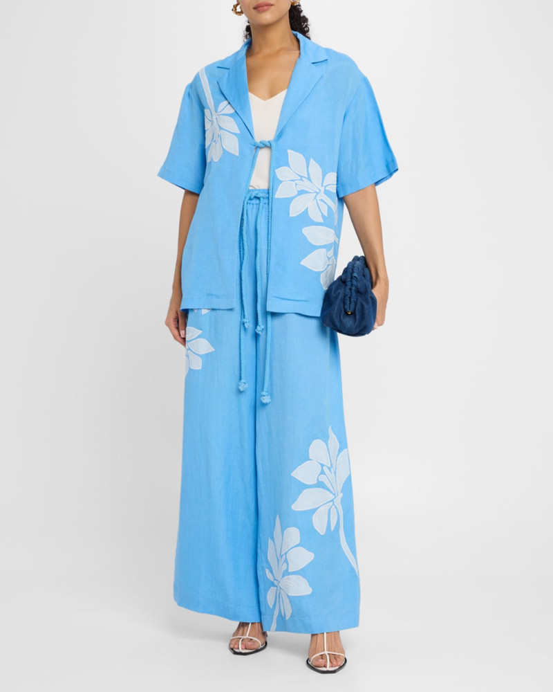 SIGNIFICANT OTHER Tammy Tie-Front Shirt outlook